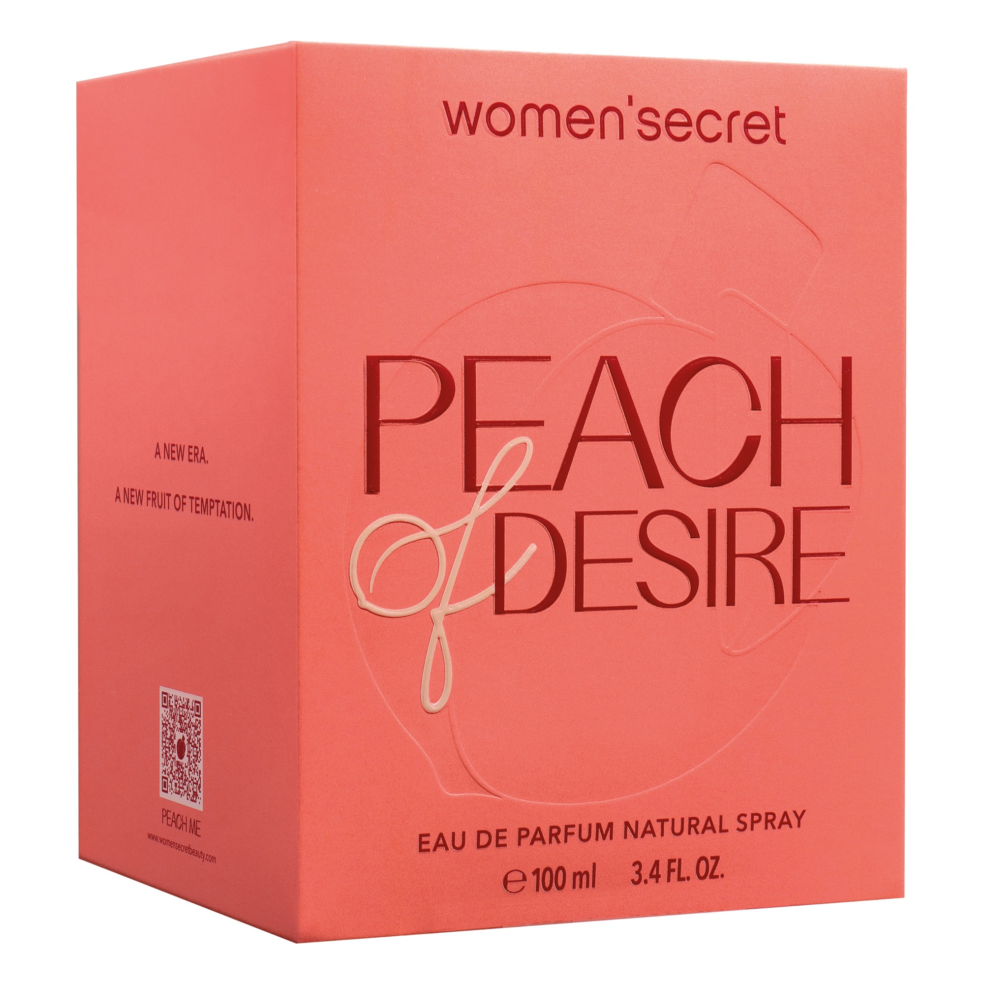 women'secret Eau de Parfum »Women Secret - Peach of Desire EdP« Eau de Parfum, mit Vanillin, Zitrusnoten und Jasminöl/-extrakt