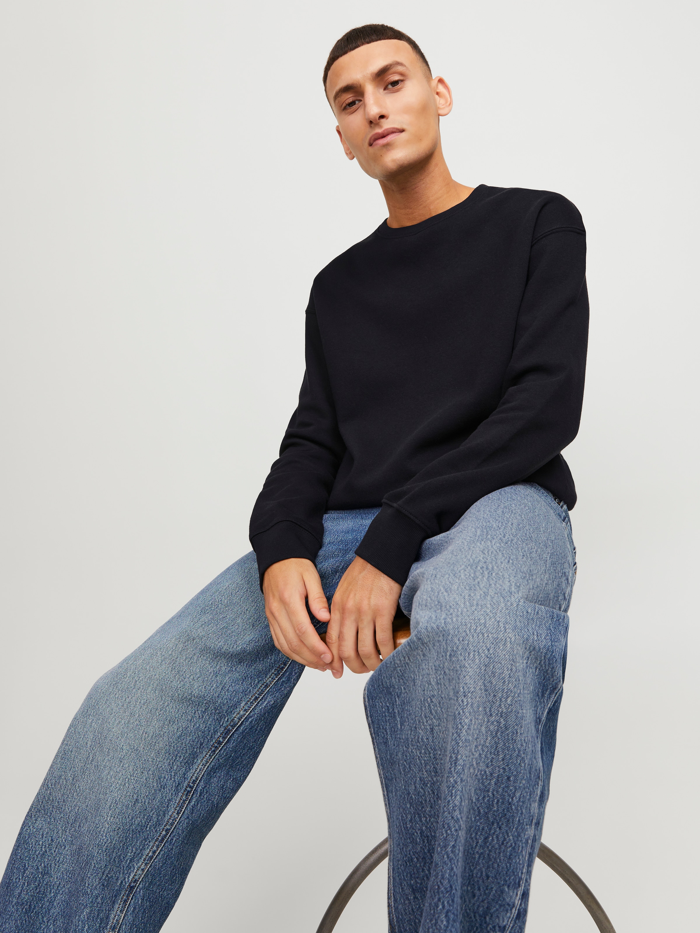 Jack & Jones Sweatshirt »JJESTAR BASIC SWEAT CREW NECK NOOS«
