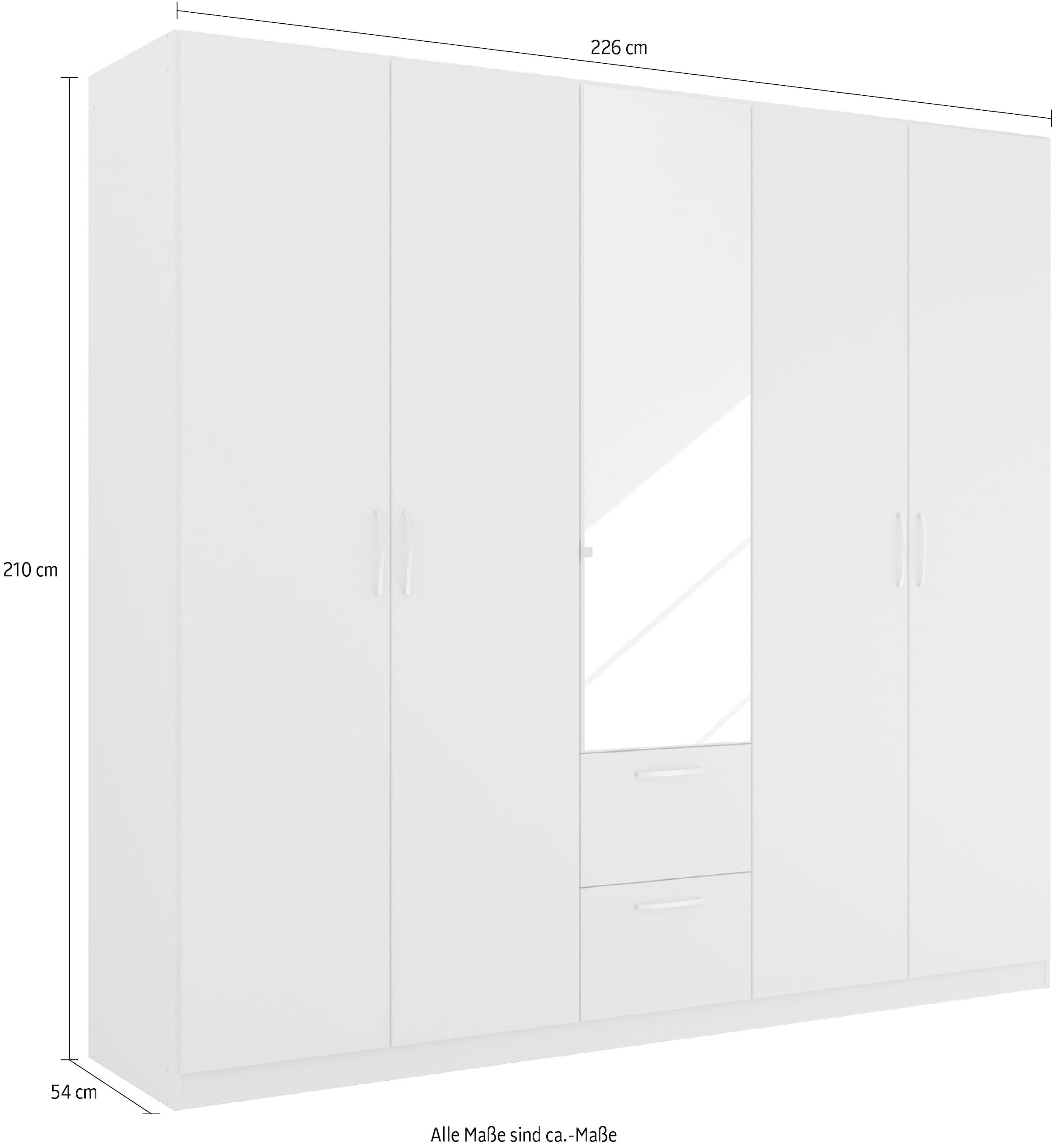 rauch Drehtürenschrank »Pure by Quadra Spin«