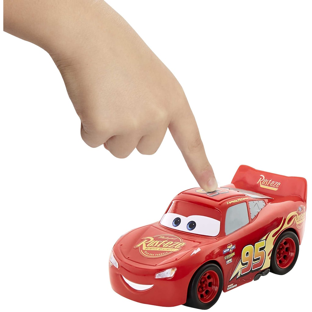 Mattel® Spielzeug-Auto »Pixar Cars Track Talkers Lightning McQueen«, mit Soundfunktion