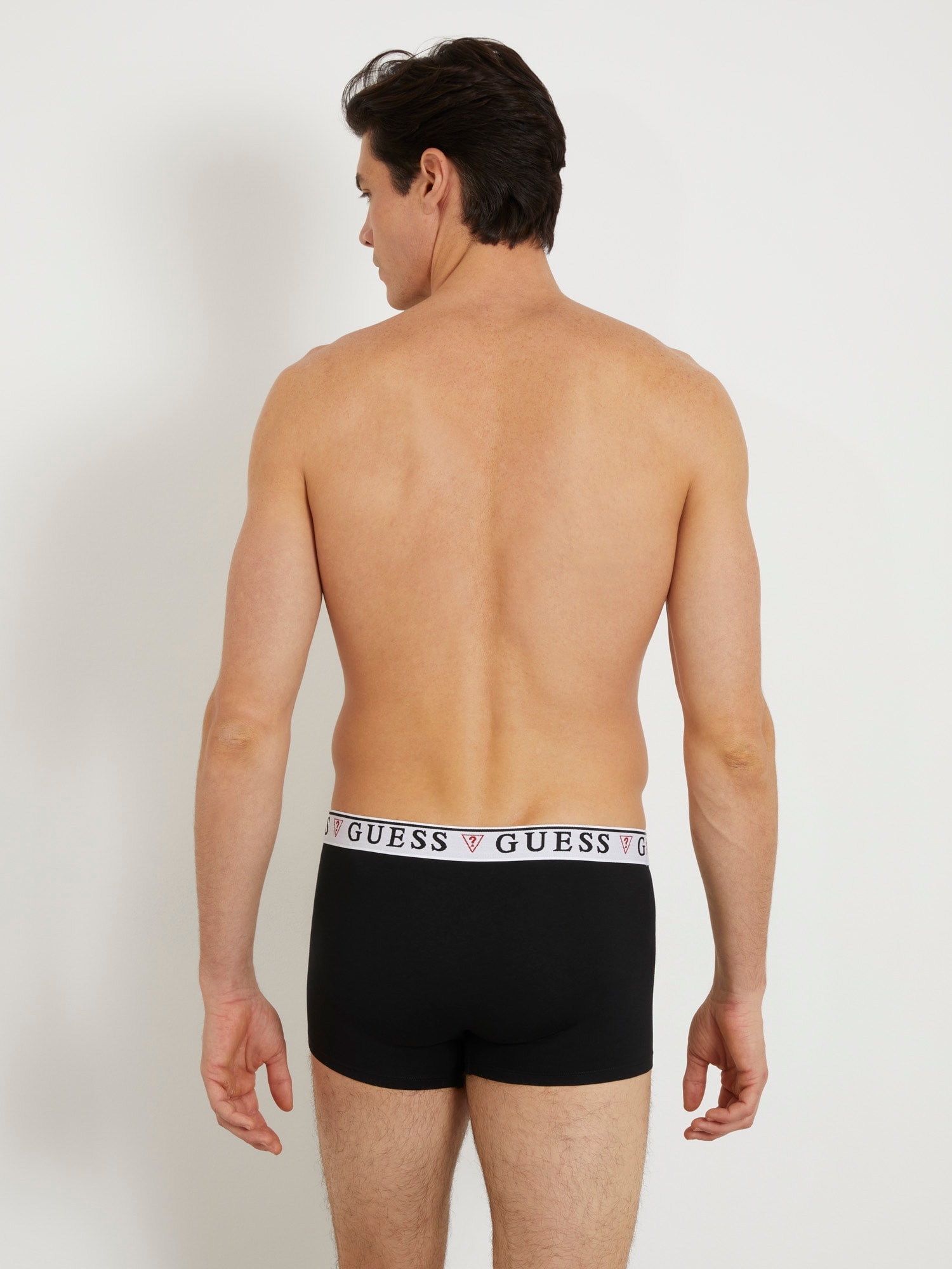 Guess Boxershorts »BRIAN HERO BOXER TRUNK 3 PACK« Packung, 3 Stk. mit elastischem Logobund