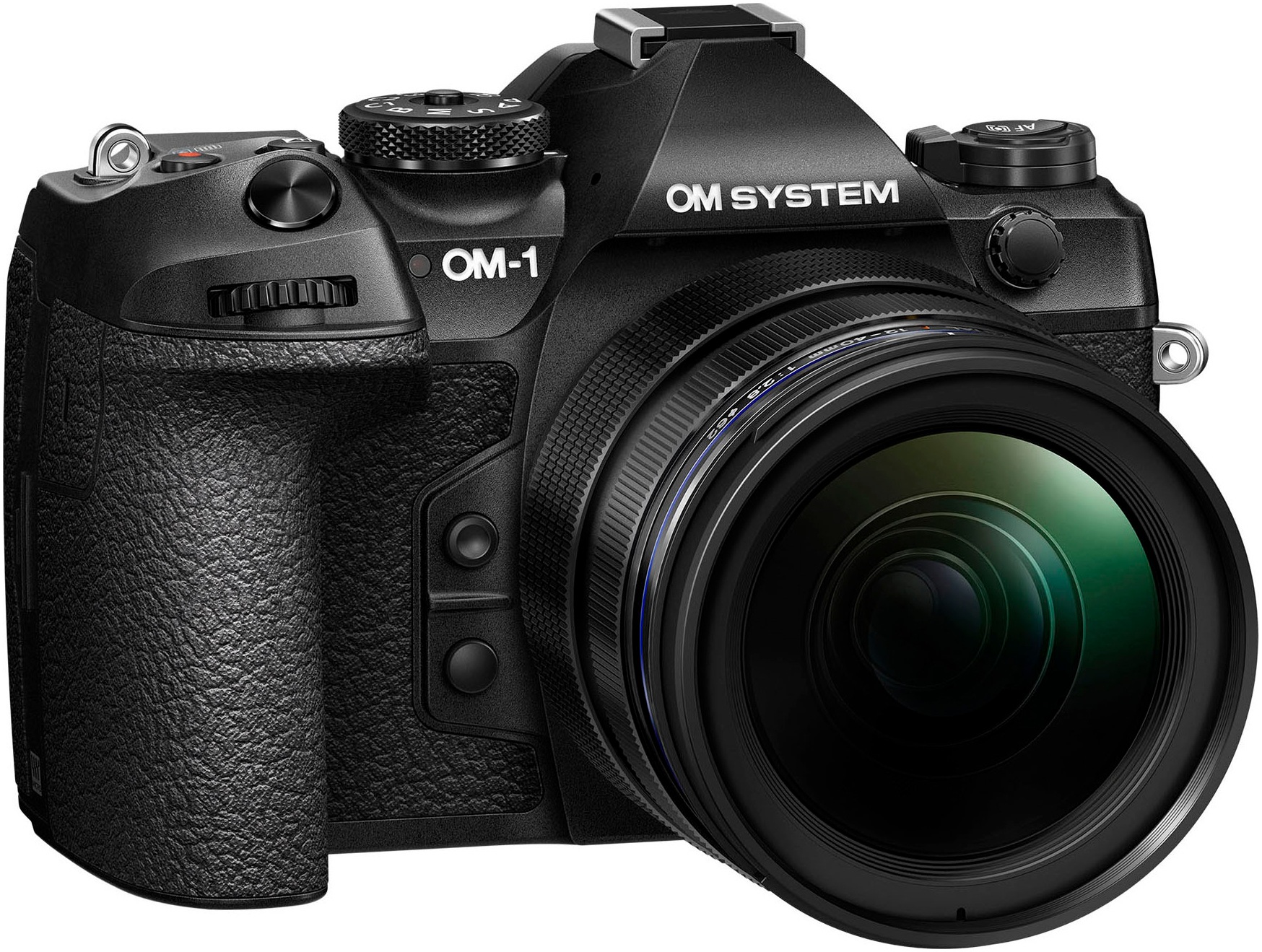 Om System Systemkamera »OM-1 Mark II mit M.Zuiko Digital 12-40mm f2.8 PRO II Objektiv« M.Zuiko Digital 12-40mm f2.8 PRO II, 20,4 in schwarz