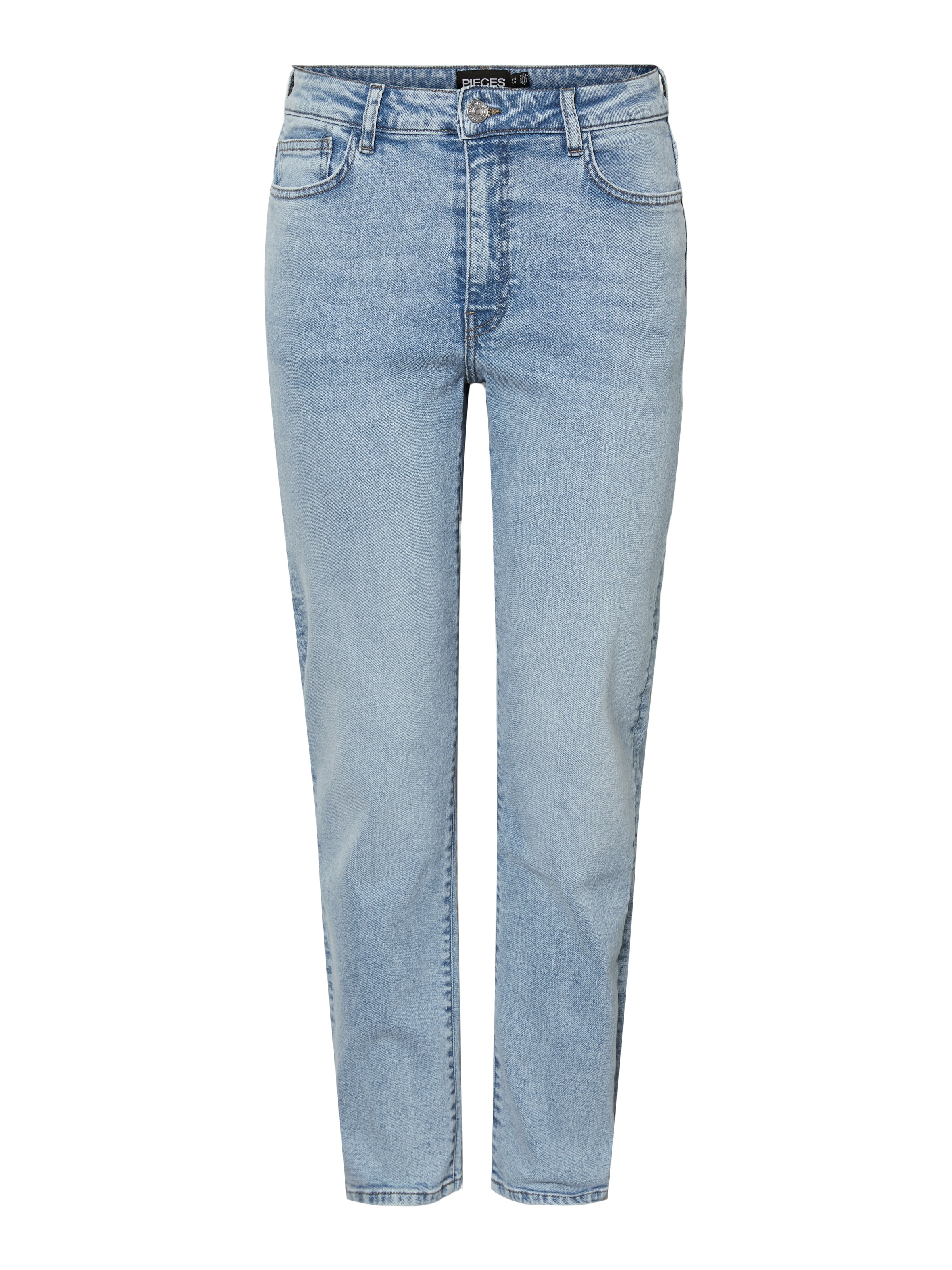 pieces High-waist-Jeans »PCBELLA HW TAP ANK JEANS LB302 NOOS«