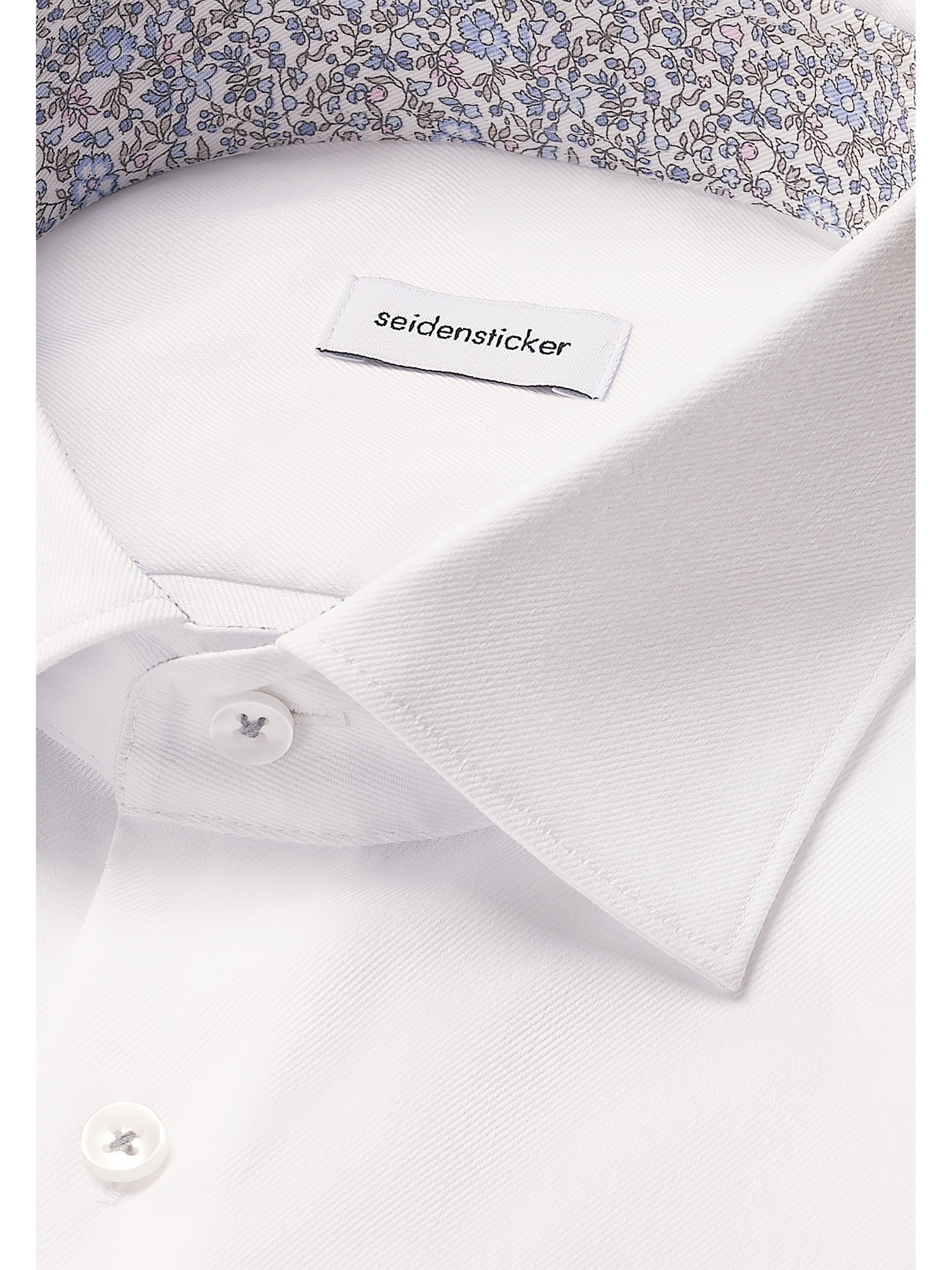 seidensticker Businesshemd »Schwarze Rose«, Shaped 1/1 Kentkragen Uni