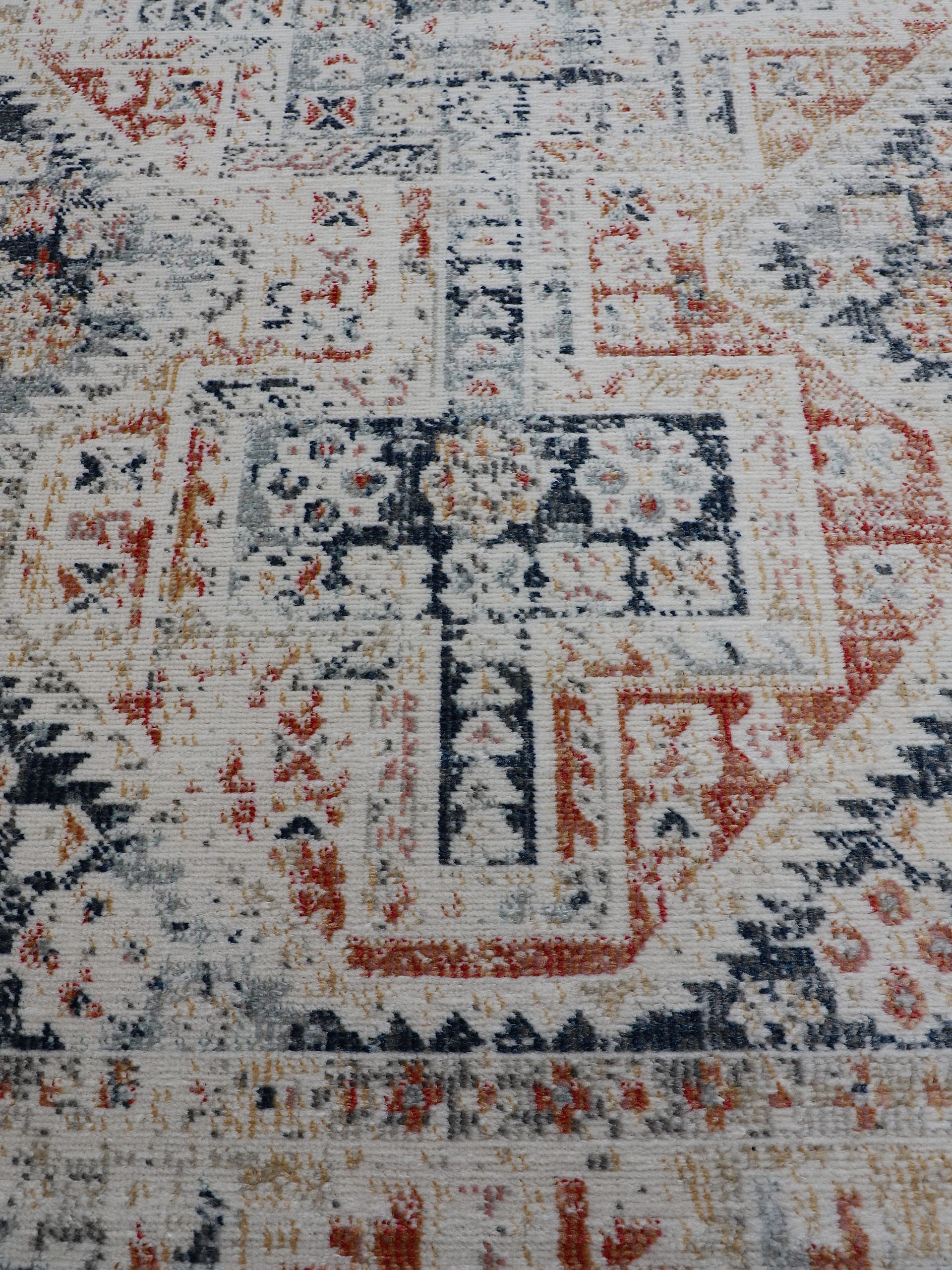 carpetfine Teppich »Rina«, rechteckig, 3 mm Höhe, Orient Vintage Look