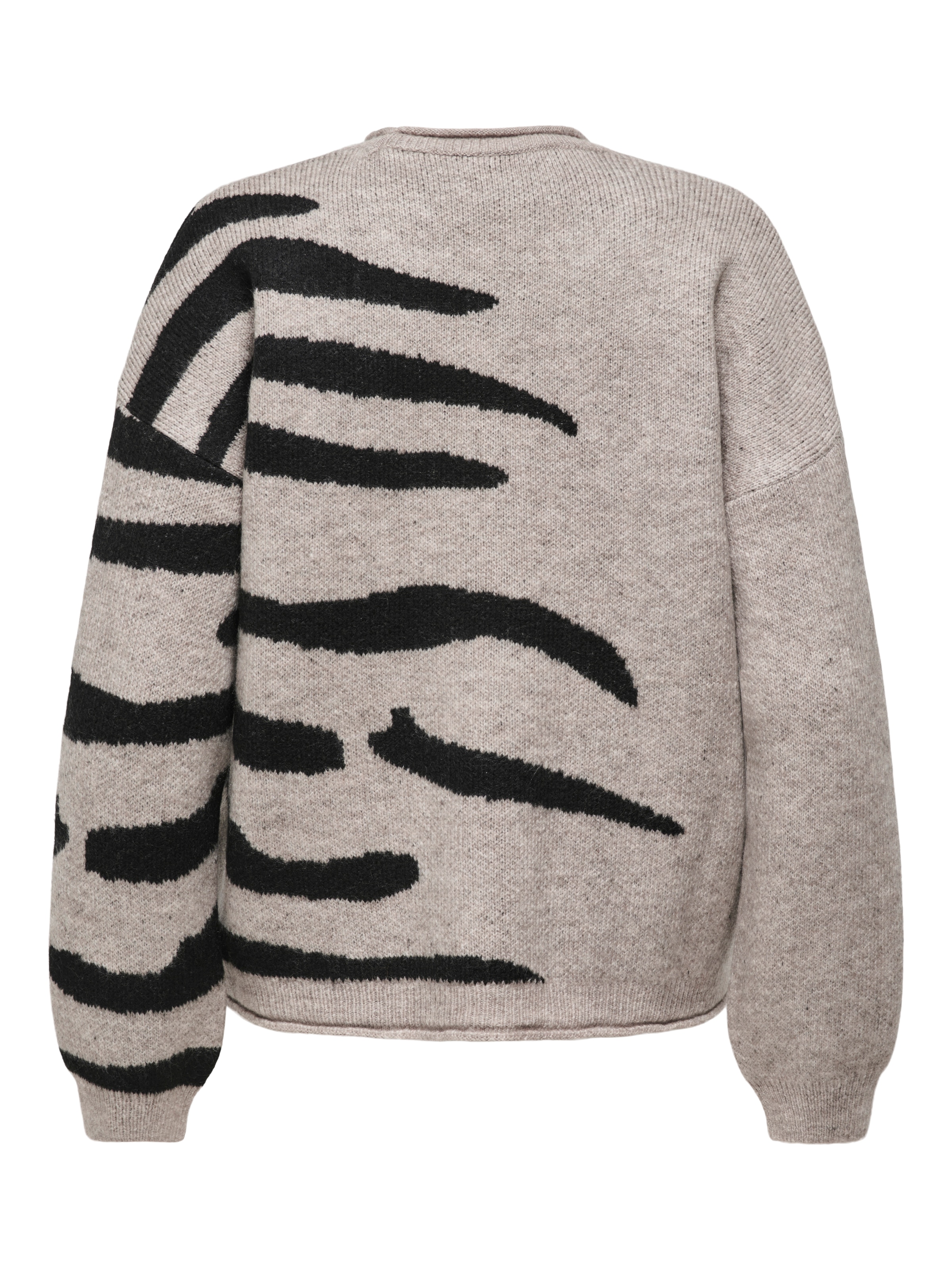 ONLY Rundhalspullover »ONLJADE PATTERN LS O-NECK EX KNT«