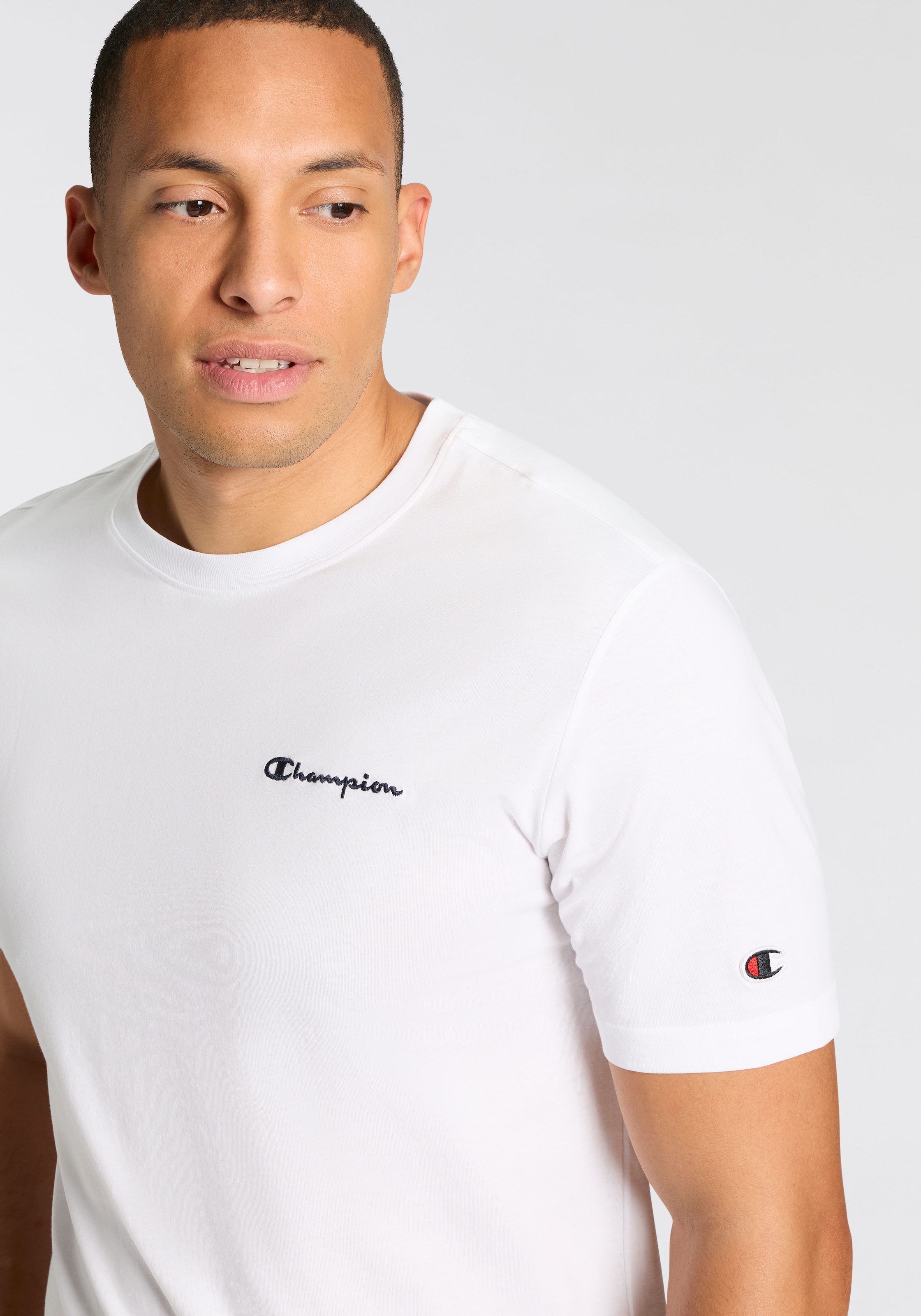 Champion T-Shirt »ICONS CONTRAST  SS Tee« 1 Stk. für sportliche Aktivitäten und Freizeit, sportlicher Stil