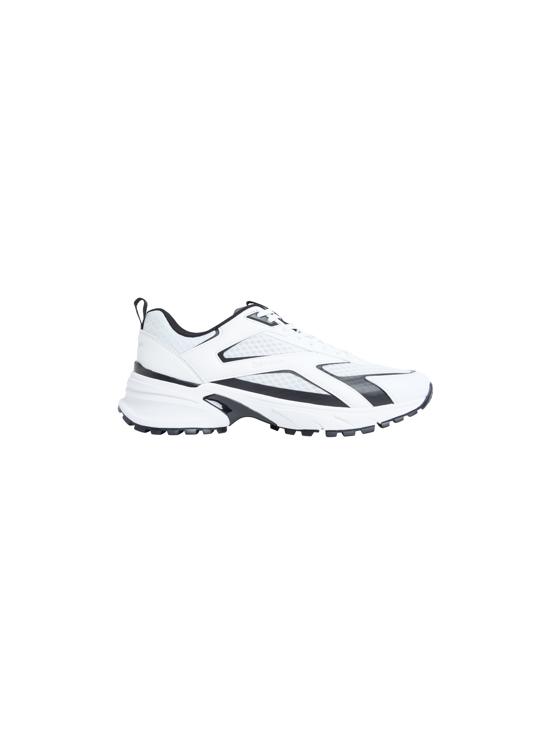 Calvin Klein Sneaker »HIKE RUNNER LACEUP STRIP M-LT«  Ugly-Schnürer, Halbschuh, Freizeitsneaker mit Profilsohle
