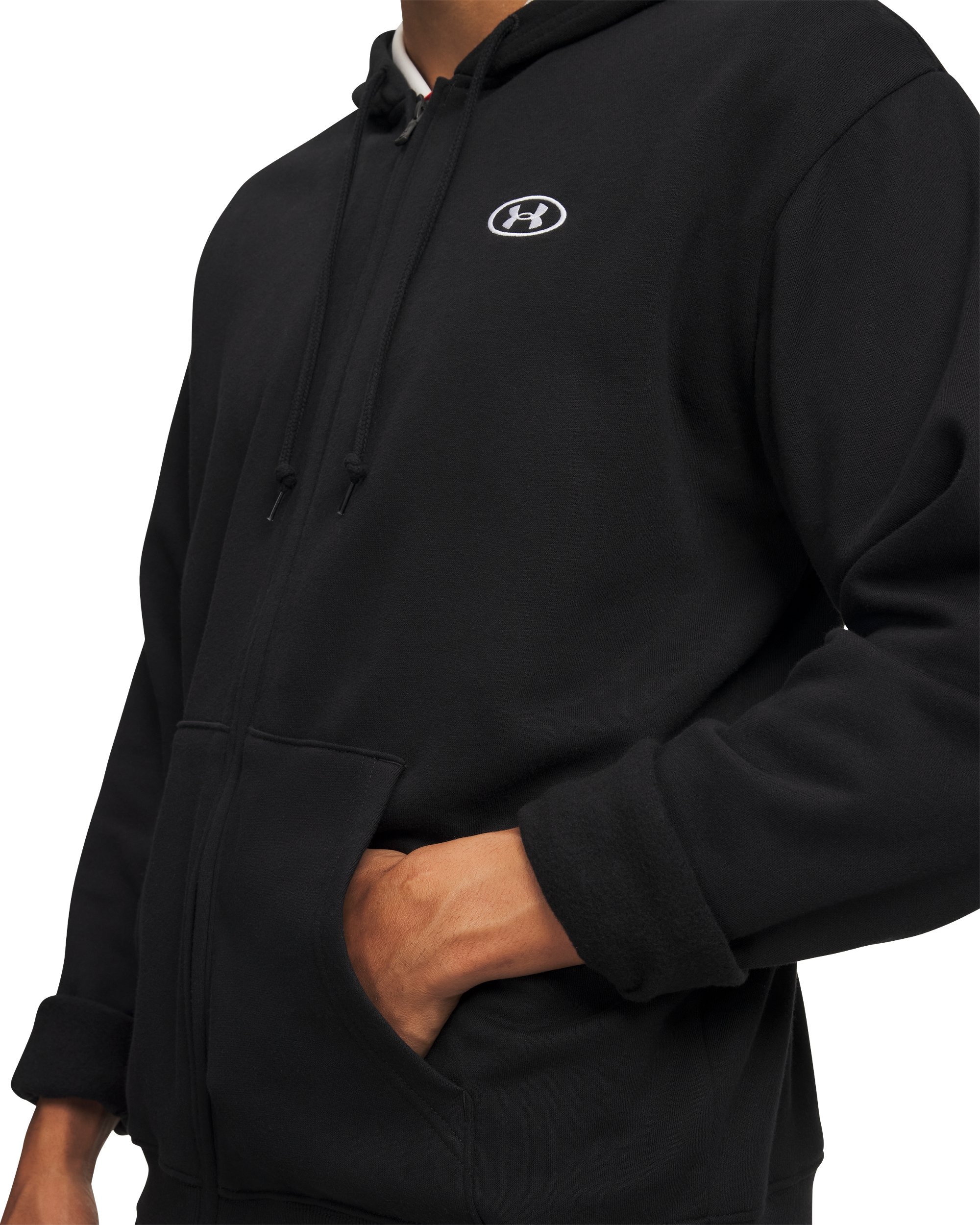 Under Armour® Sweatjacke »UA RIVAL FLC FZ« für Herren, aus Baumwolle und Polyester, klassischer Schnitt