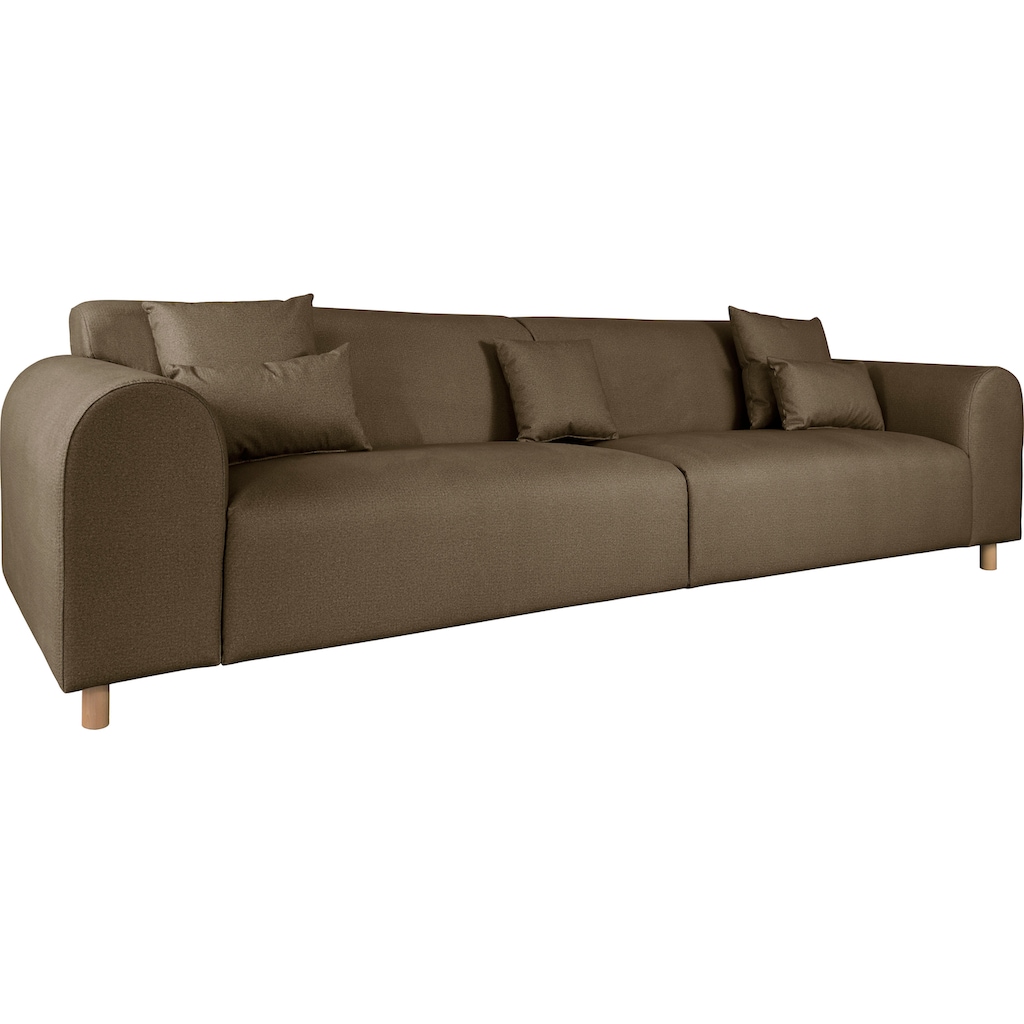 andas Big-Sofa »Svennis«, in 2 Bezugsqualitäten, B/T/H: 314/98/83 cm
