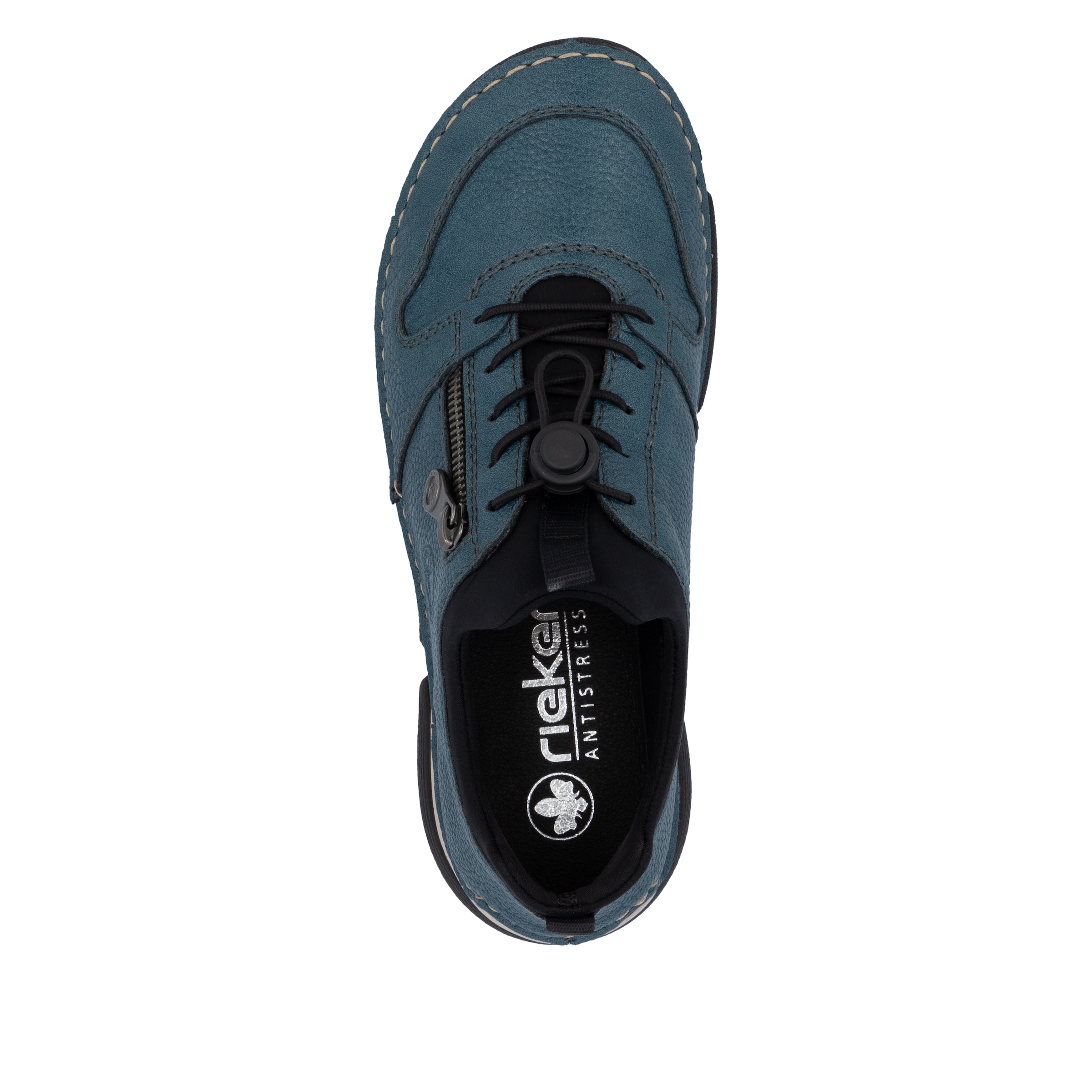 Rieker Slip-On Sneaker  Schlupfschuh, Halbschuh, Freizeitsneaker, Gummizug, Schnellverschluss