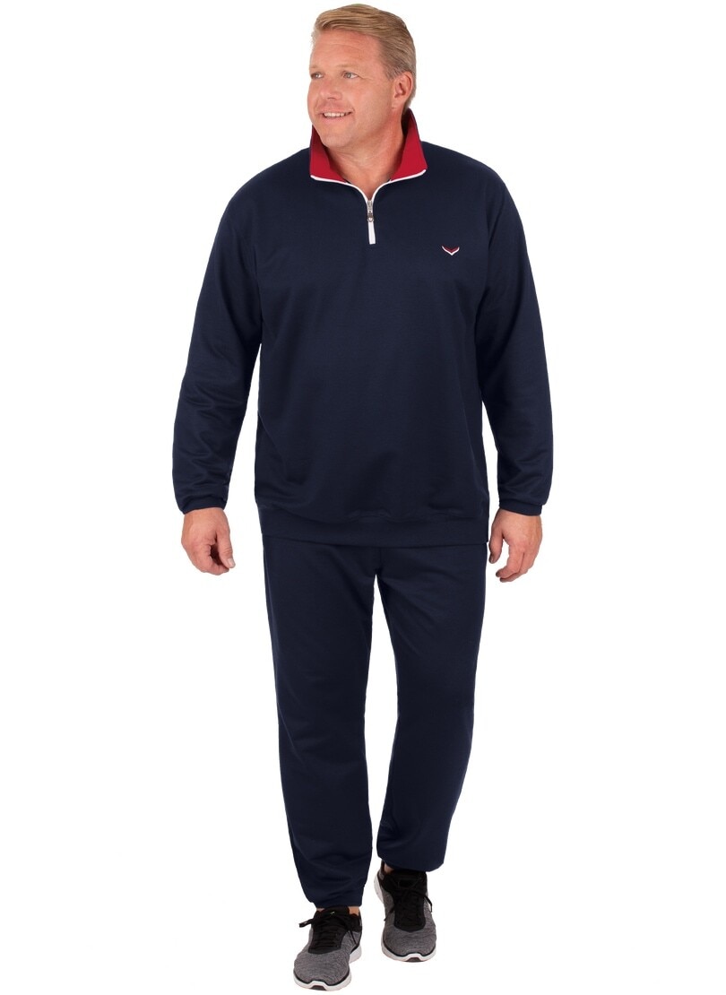 Trigema Freizeitanzug »TRIGEMA Herren Jogginganzug in Sweat-Qualität«, (2 tlg.)