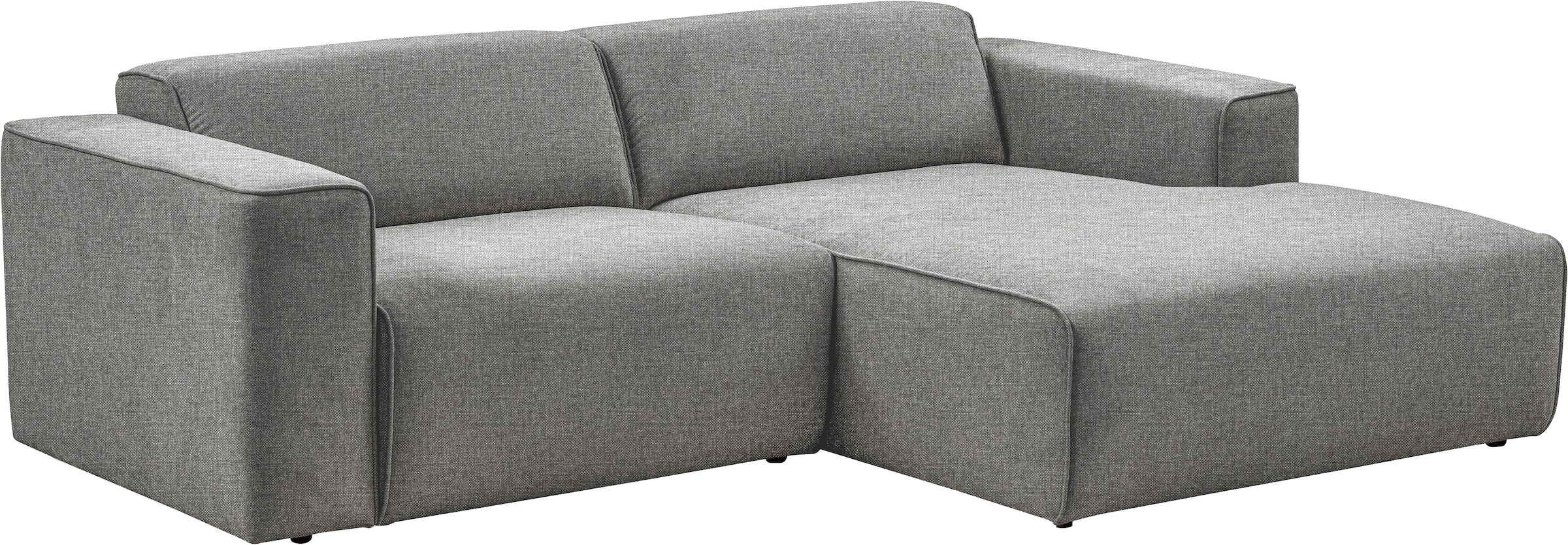 andas Ecksofa »Noord mit Kedernaht, Breite 234 cm«