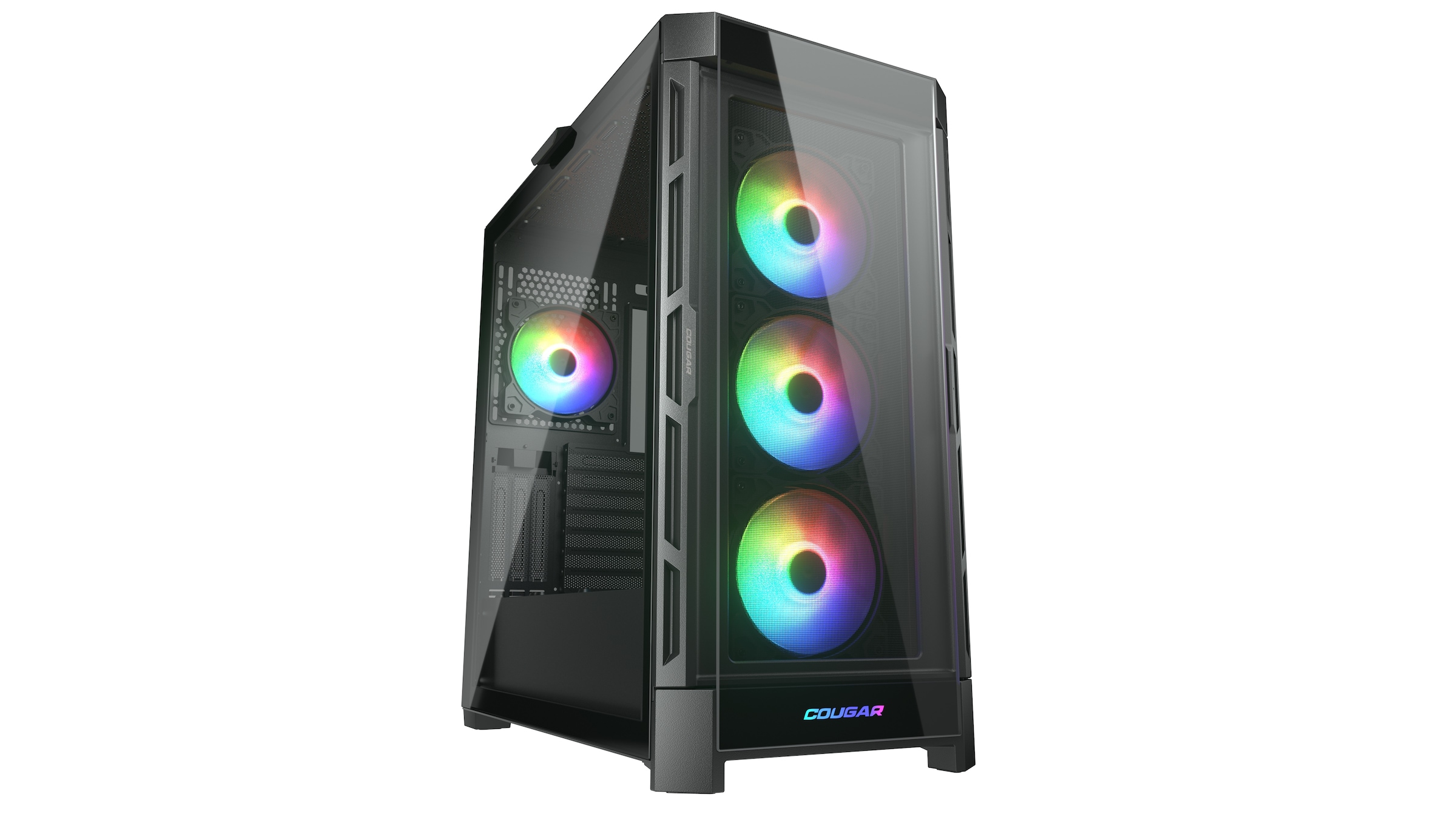 PC-Gehäuse »DUOFACE PRO RGB, Mid Tower, Schwarz«