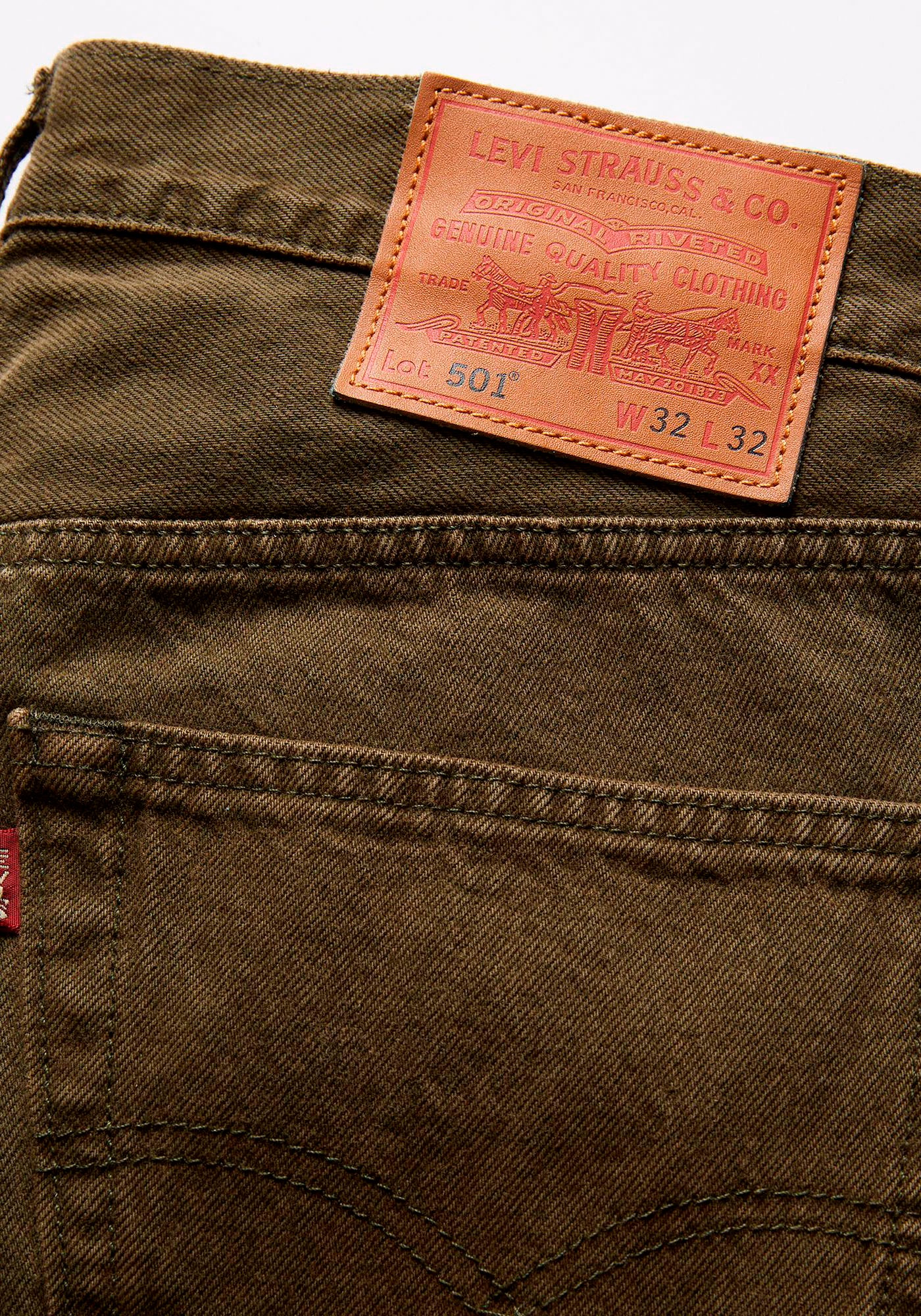 Levi's® 5-Pocket-Jeans »501 VI'S ORIG«, mit Markenlabel