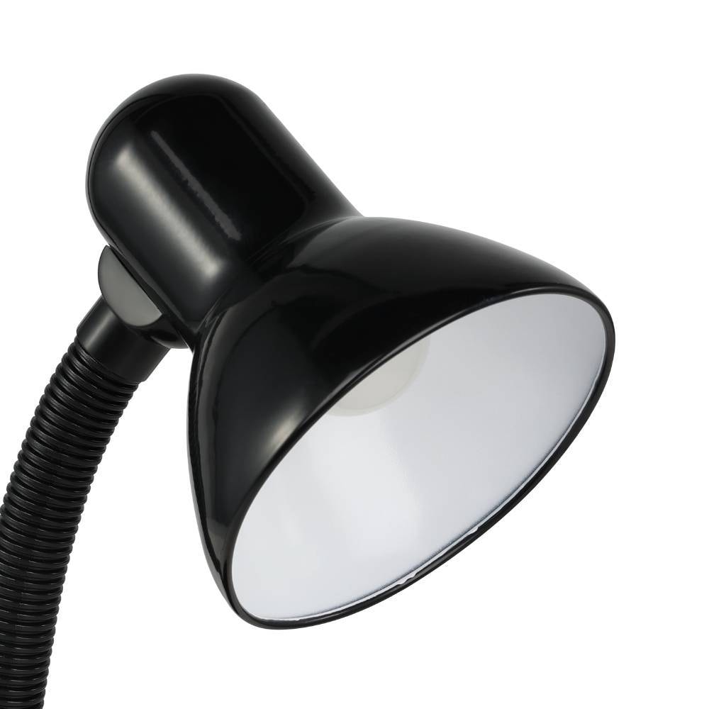 EGLO Tischleuchte »BASIC«, 1 flammig, Leuchtmittel E27 | Leuchtmittel wechselbar-ohne Leuchtmittel, schwarz / Ø12,5 x H30 cm / exkl. 1 x E27 (je max. 40W) / Wippschalter