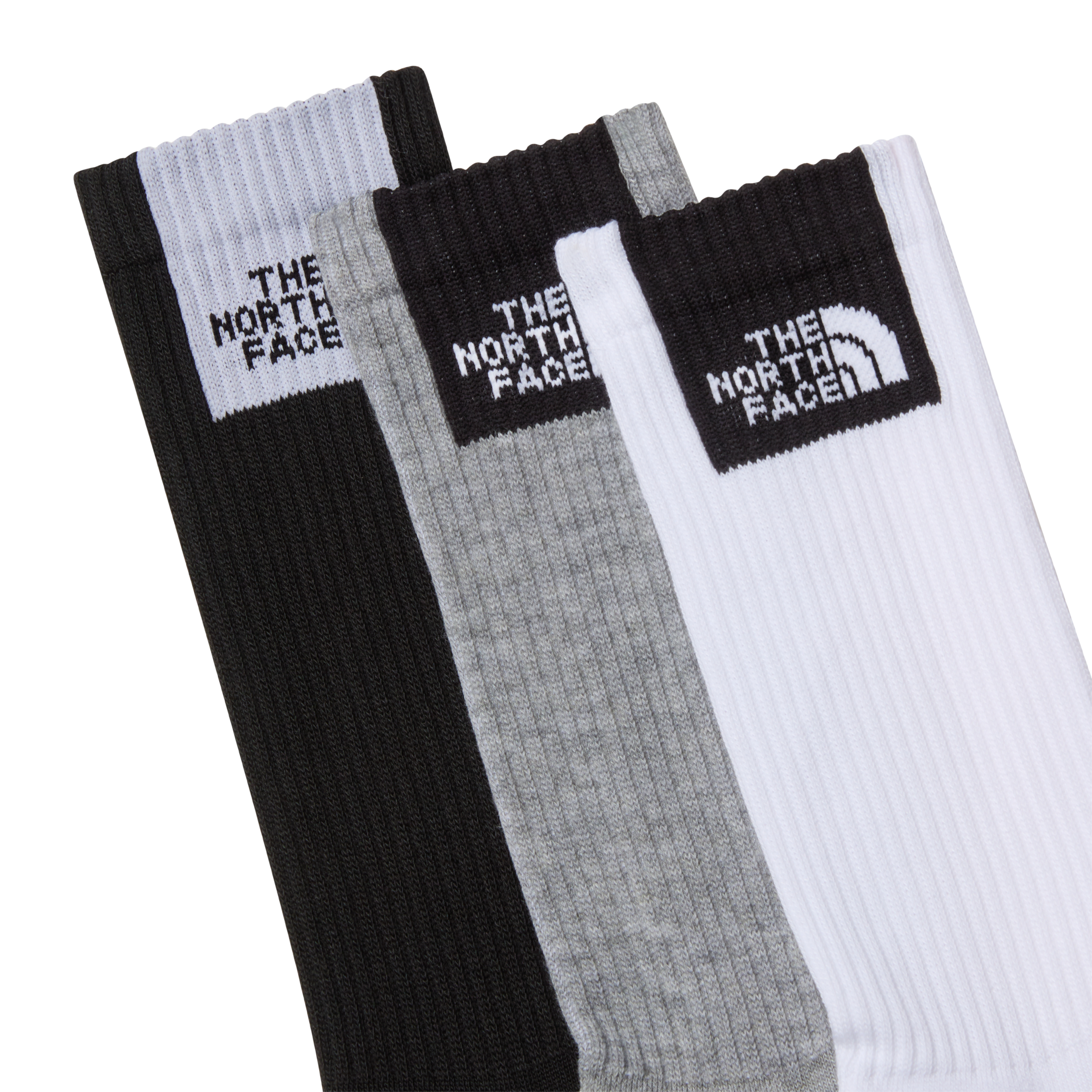 The North Face Sportsocken »MULTI SPORT FINE BOX CUSH CREW SOCK 3P«, (3 Paar)