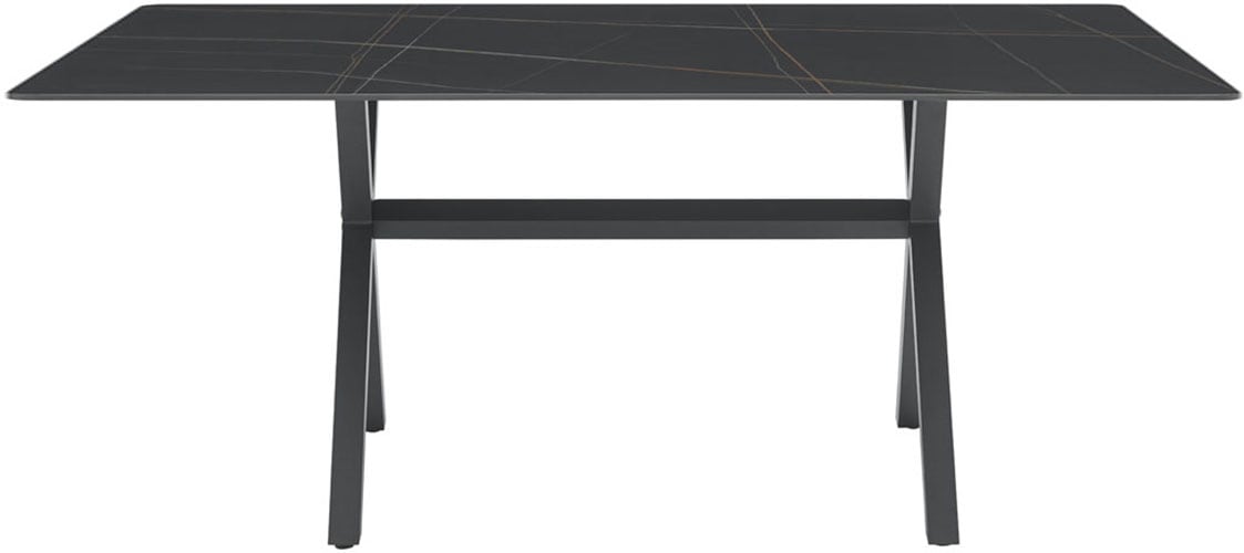 OTTO home Esstisch »Cazie« aus Sicherheitsglas mit drehbarer Tischplatte und verstellbaren Füßen