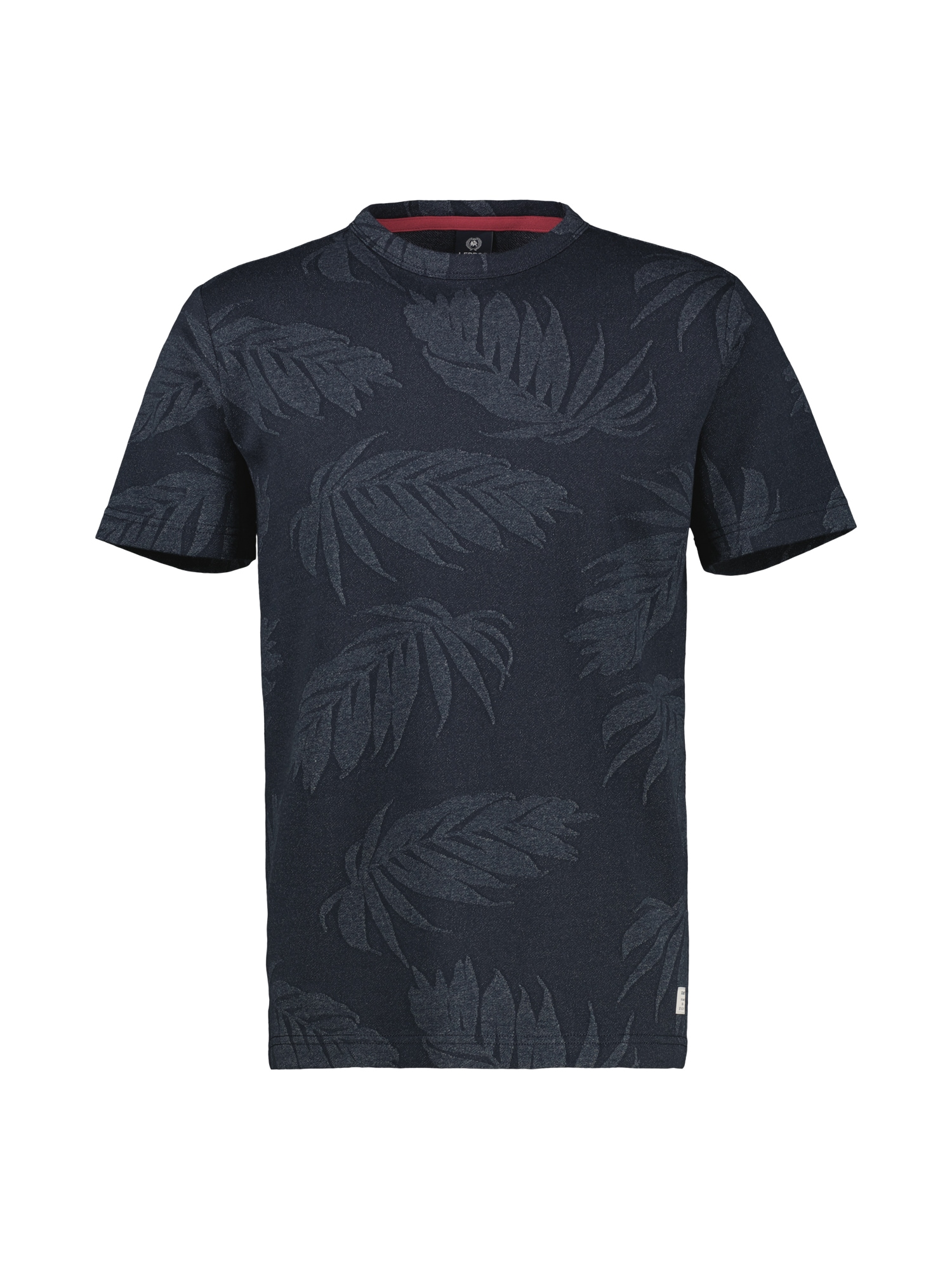 LERROS T-Shirt »LERROS Jacquard T-Shirt für Herren«