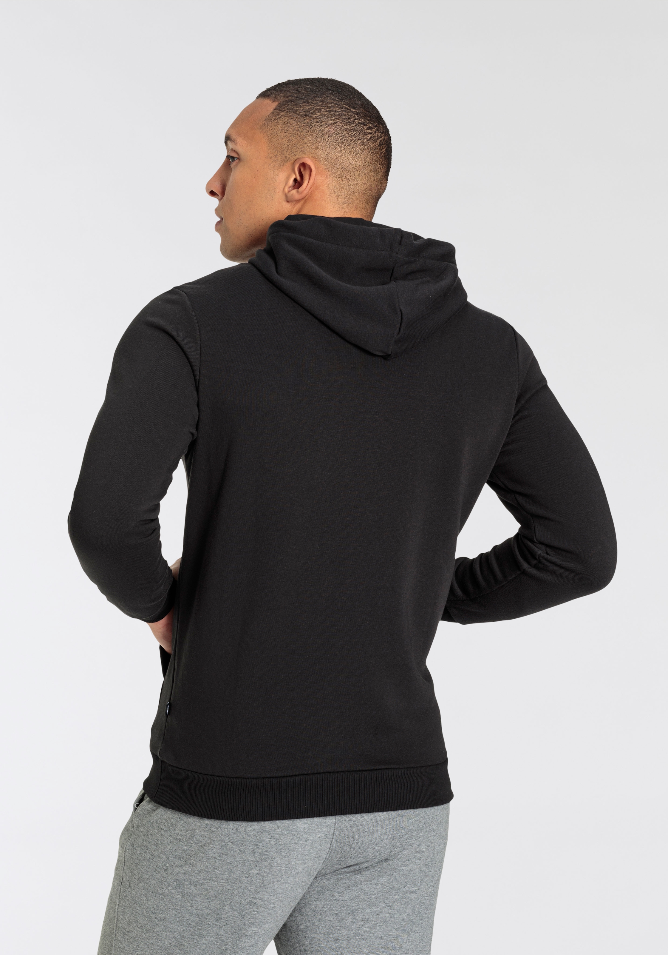 PUMA Kapuzensweatshirt »ESS+ LOGO LAB HOODIE TR«, (1 tlg.)