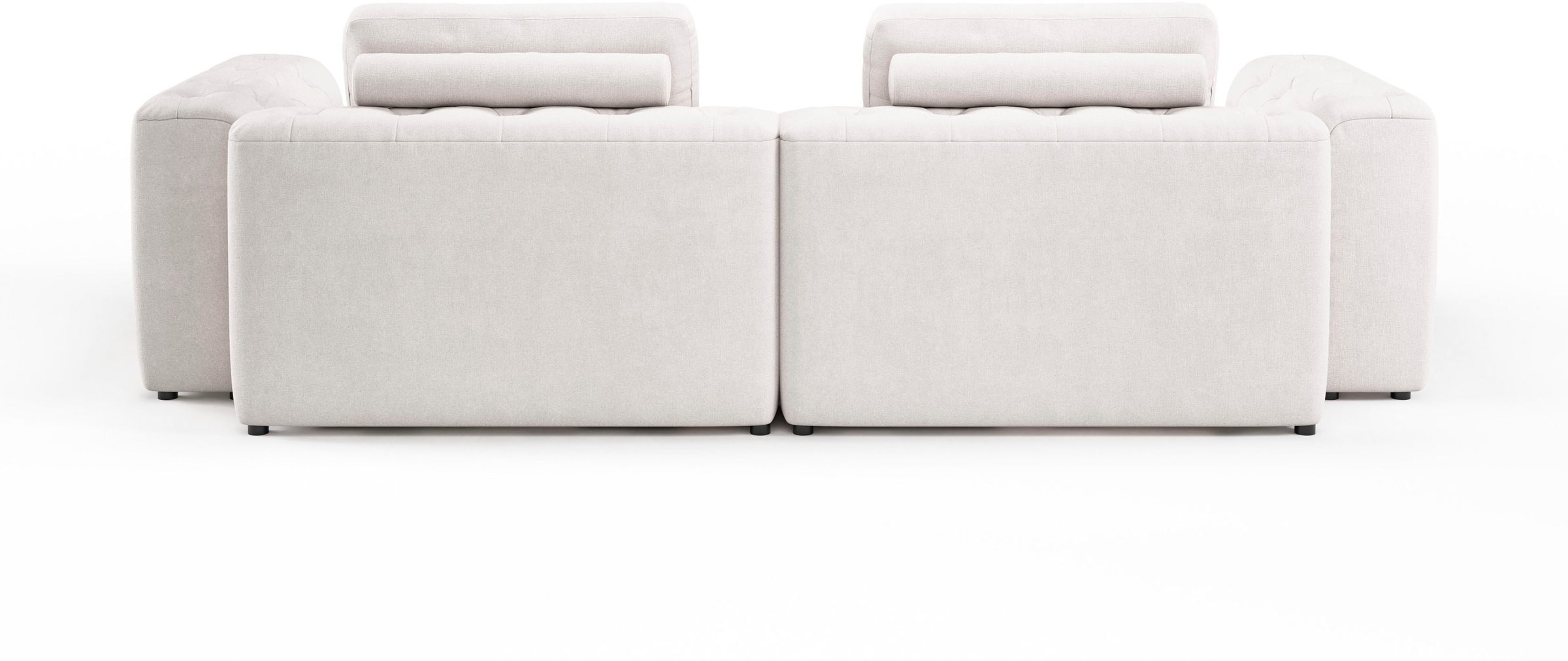 RAUM.ID 2,5-Sitzer »Cushid«, Modulsofa, bestehend aus 2 Teilen, Breite 268 cm