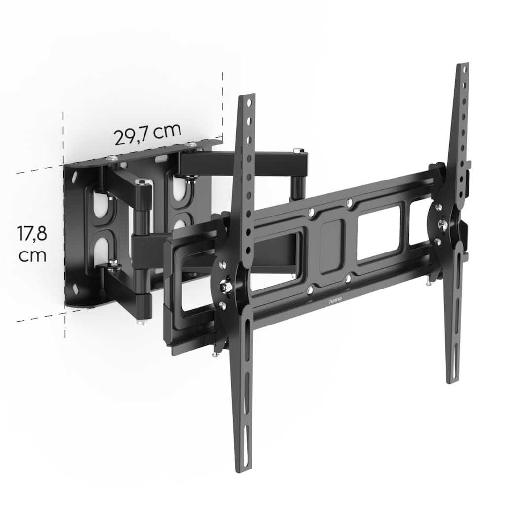 Hama TV-Wandhalterung »TV Wandhalter 81 - 213 cm (32"-84"), 43",50",55",65,75",vollbeweglich«, bis 213 cm Zoll