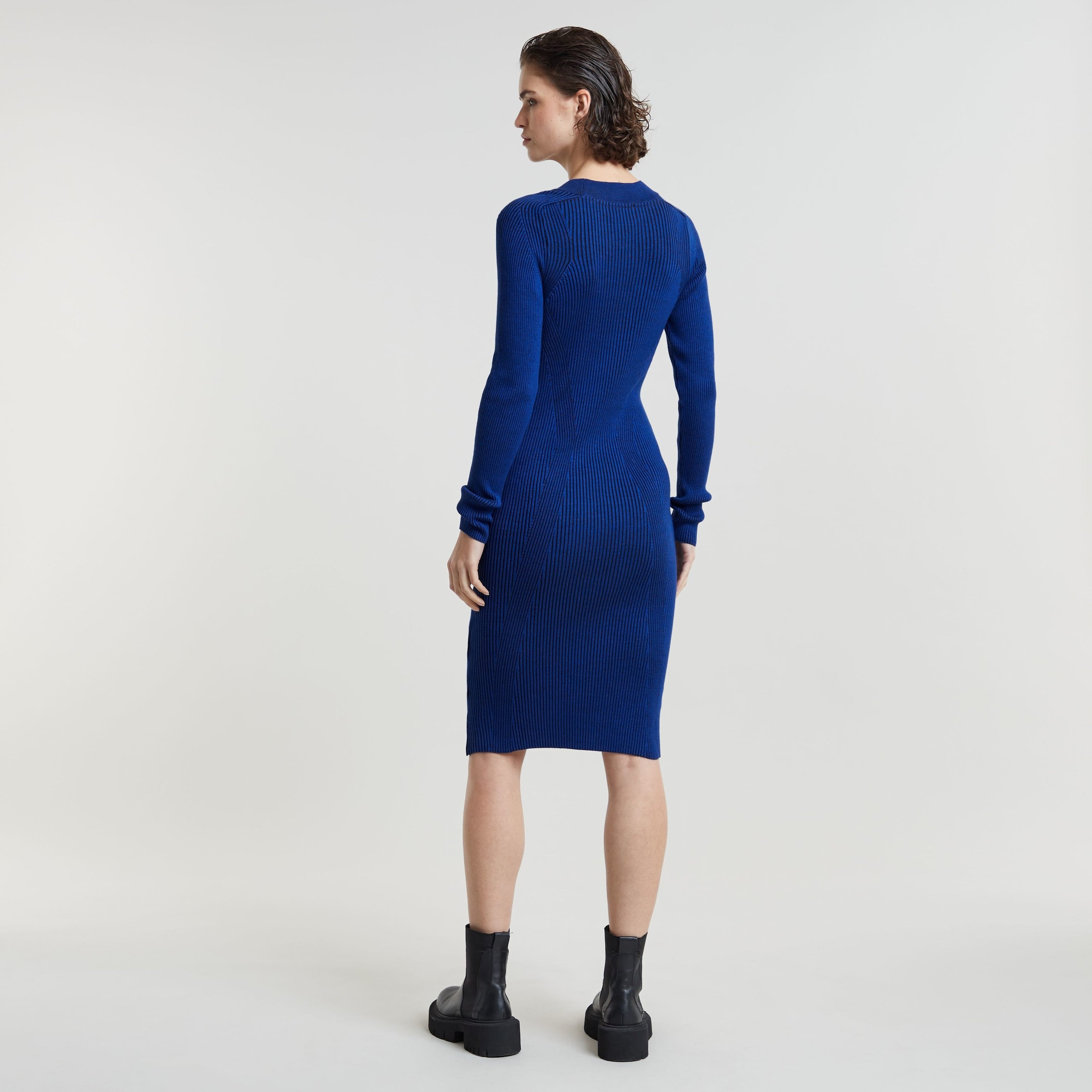 G-STAR Strickkleid »Plated Slim Knit Dress«