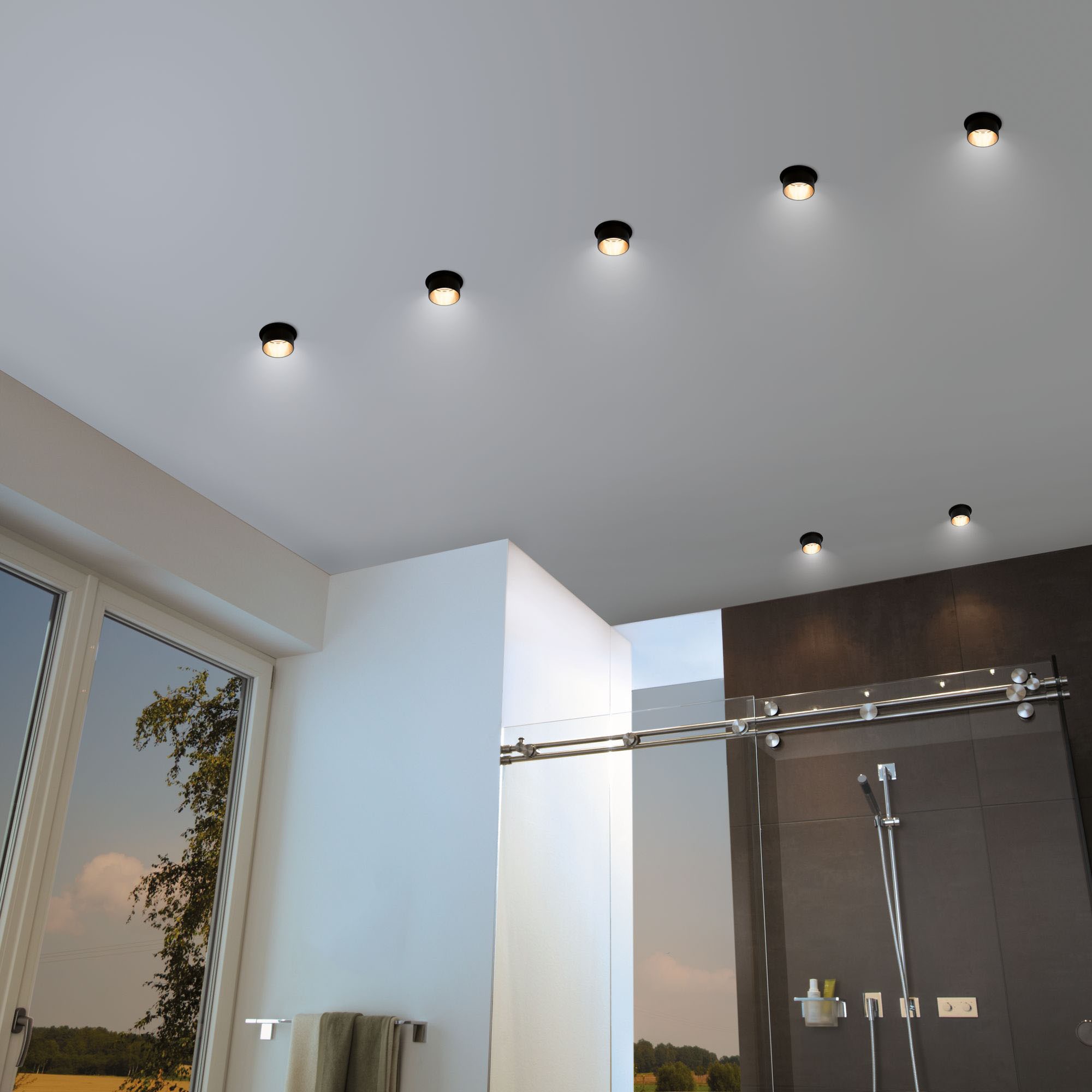Paulmann LED Einbauleuchte »Gil« LED-Modul 1 Stk. Warmweiß LED-Modul, 3-Stufen-dimmbar