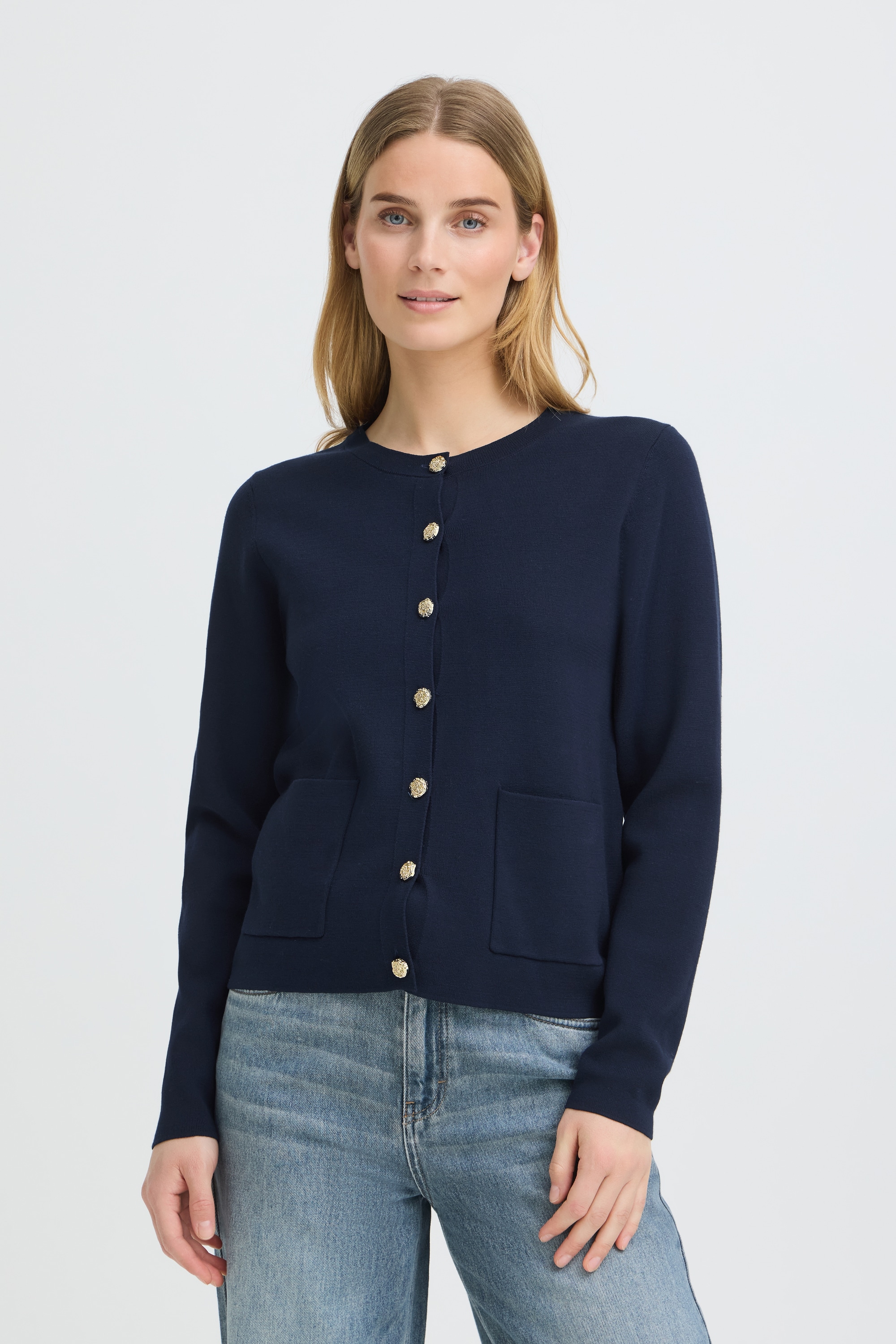 Pulz Jeans Strickjacke »Damen Langarm PZSARA«
