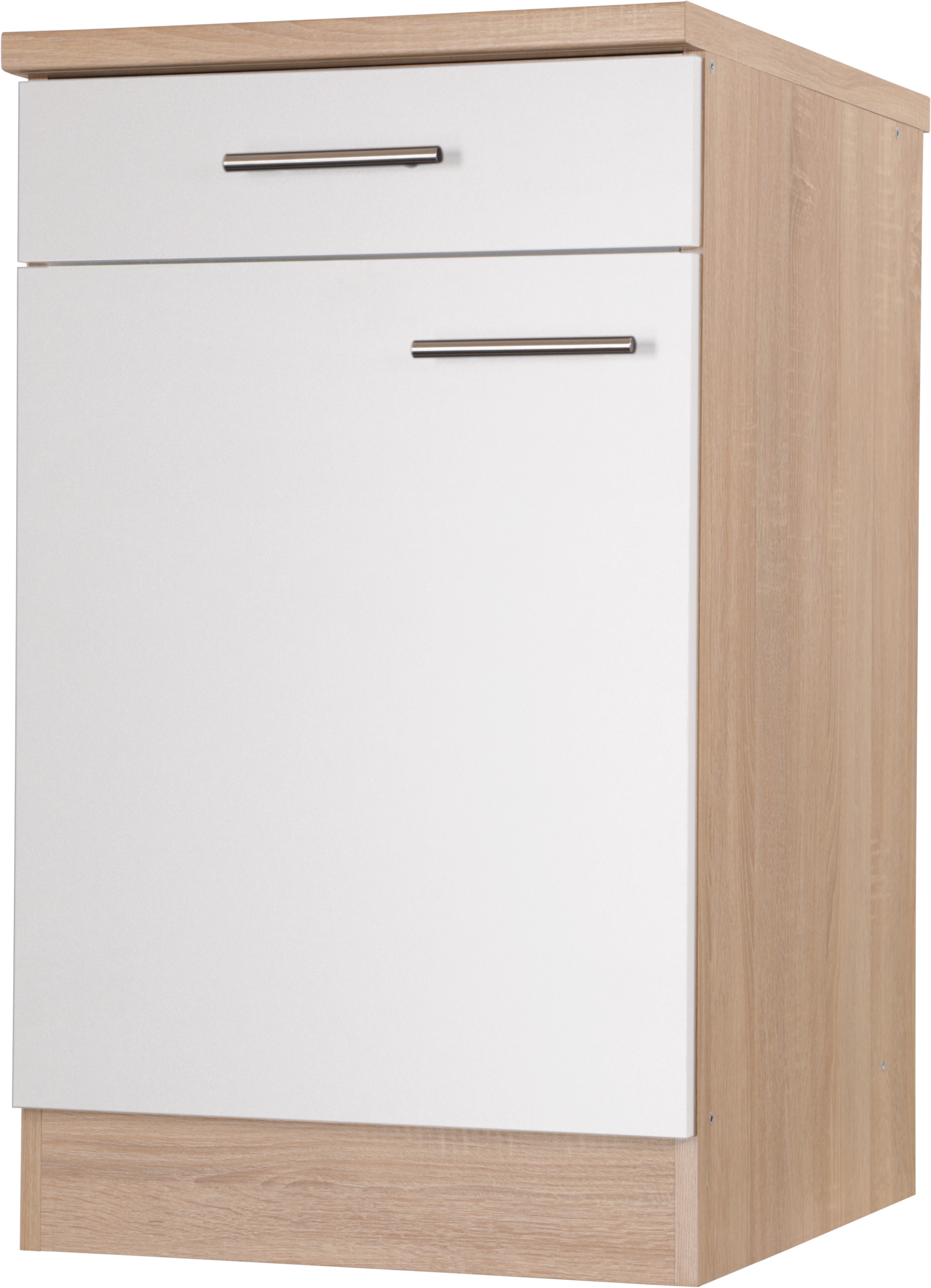 RESPEKTA Unterschrank »Merle« Breite 50 cm, Soft-Close, Griffe aus Metall, 85 cm Arbeitshöhe
