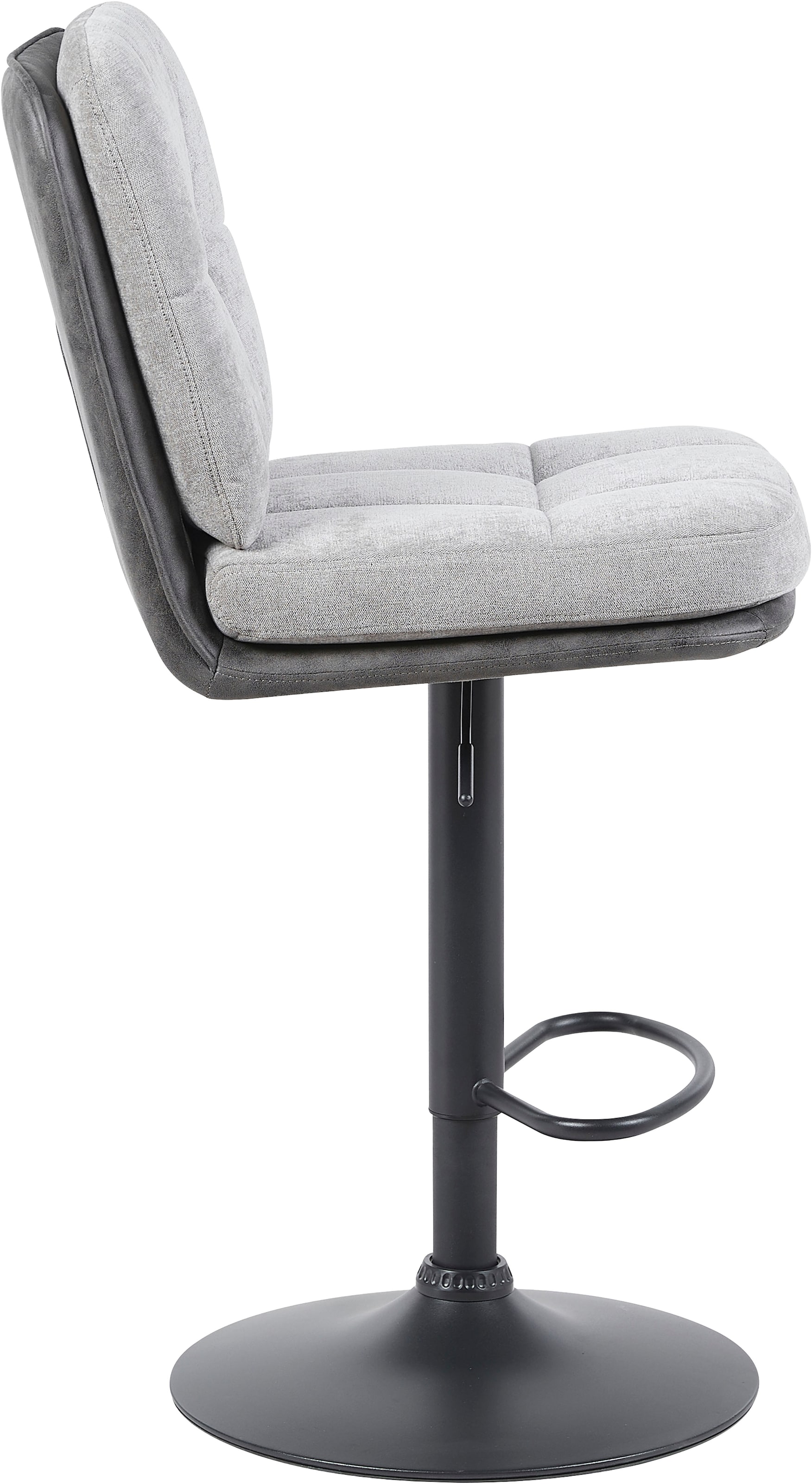 HELA Barhocker »VILA« Set, 2 Stk. tlg. 360° drehbar, höhenverstellbar, Materialkombi
