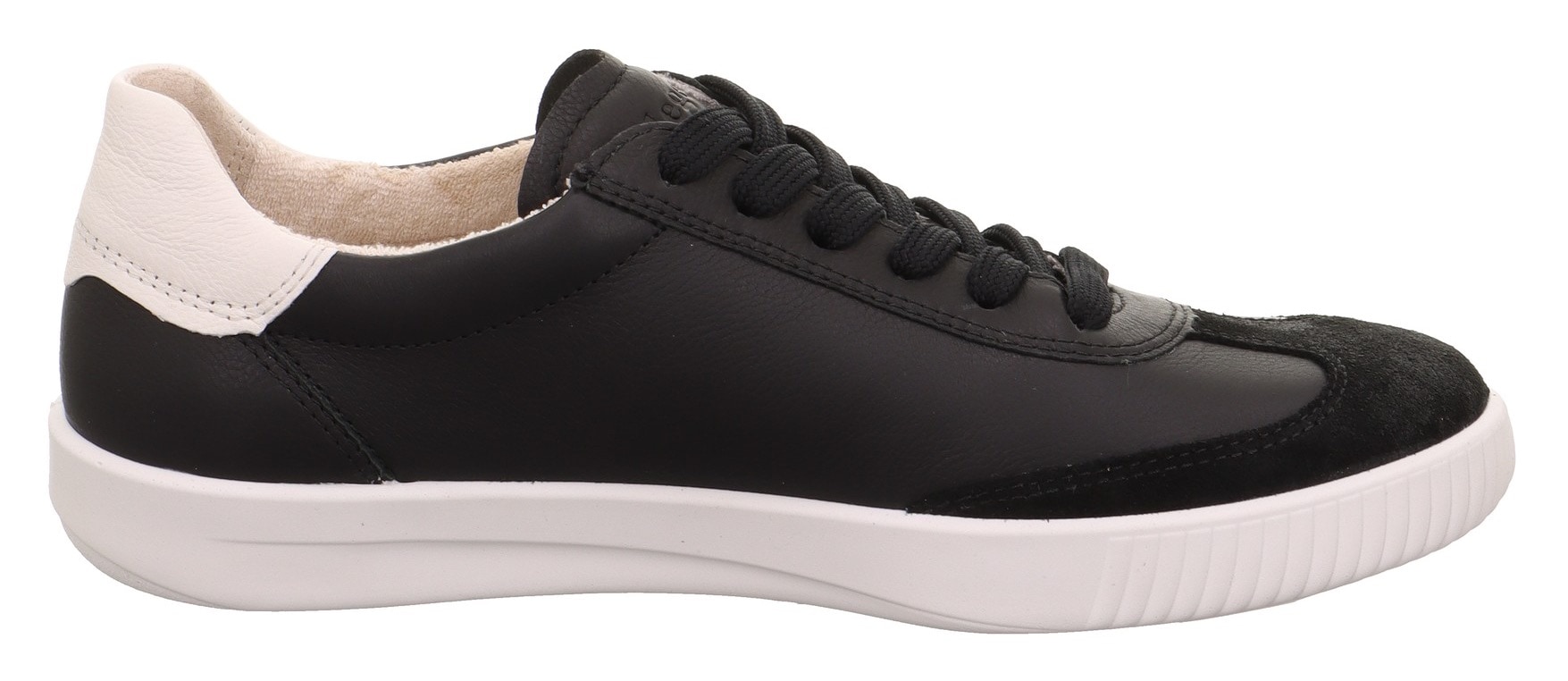 Legero Sneaker »SILENCE«, Retro Sneaker, Schnürschuh mit weichem Wechselfußbett