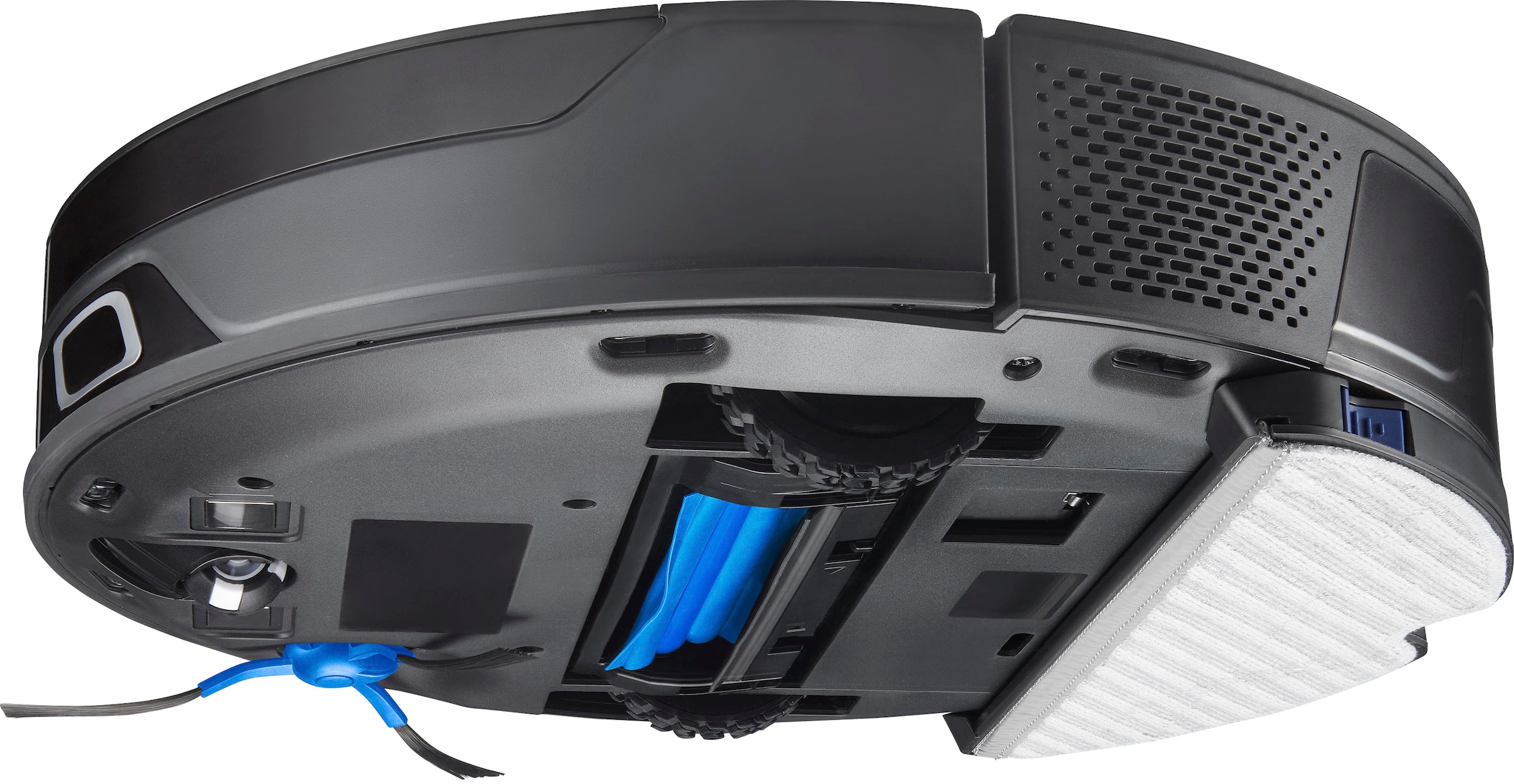Medion® Saugroboter »X50 SW (MD 20004), Absaugstation, 8 kPa Saugleistung, Lasernavigation«, Teppicherkennung, No Go & Go Bereiche, App-Steuerung