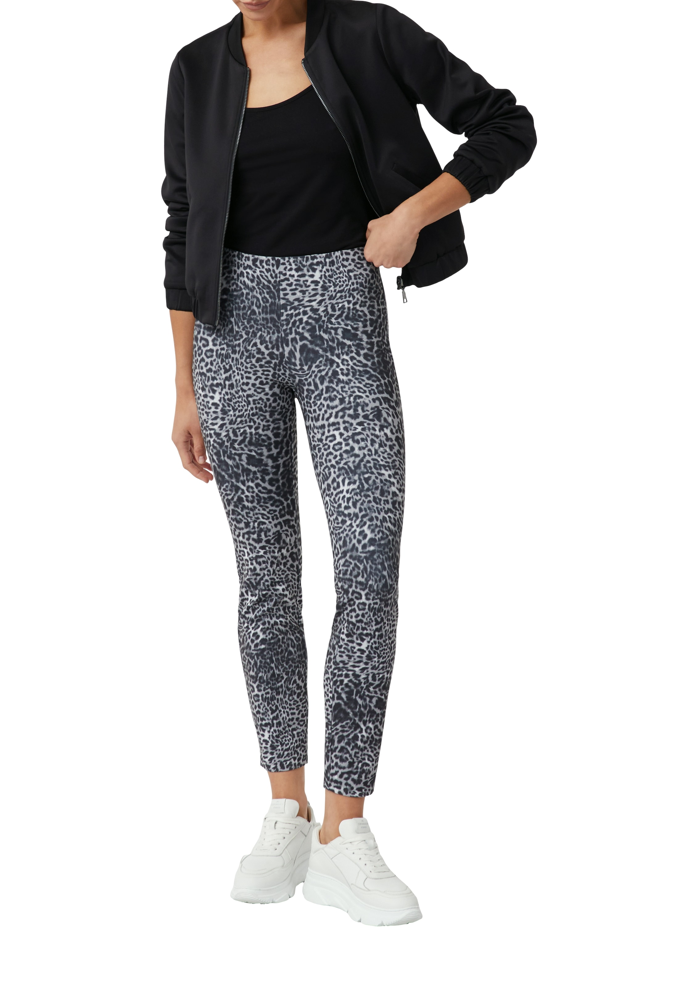 Comma Leggings, mit All-Over Print