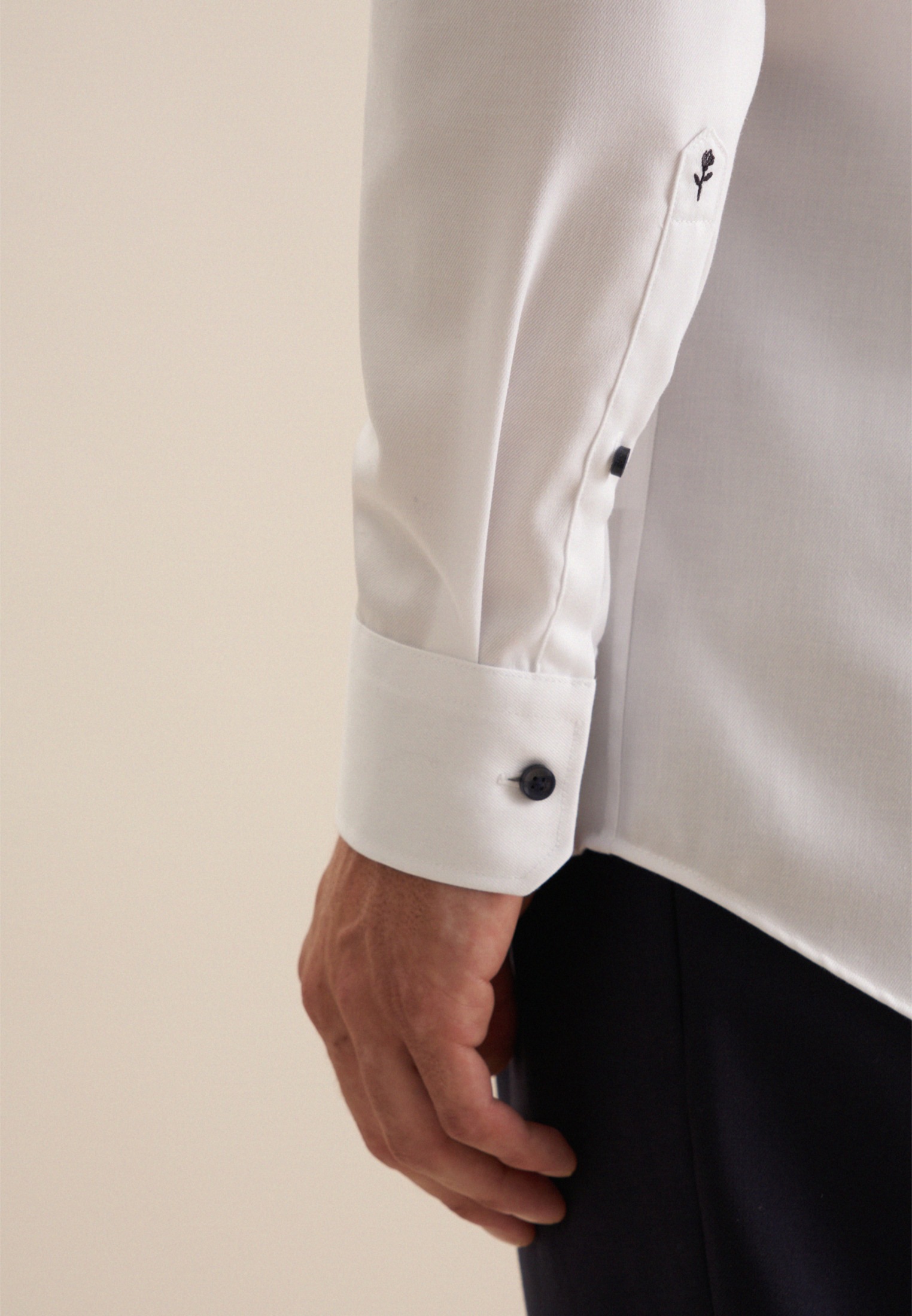 seidensticker Businesshemd »Comfort«, Comfort Langarm Kentkragen Uni