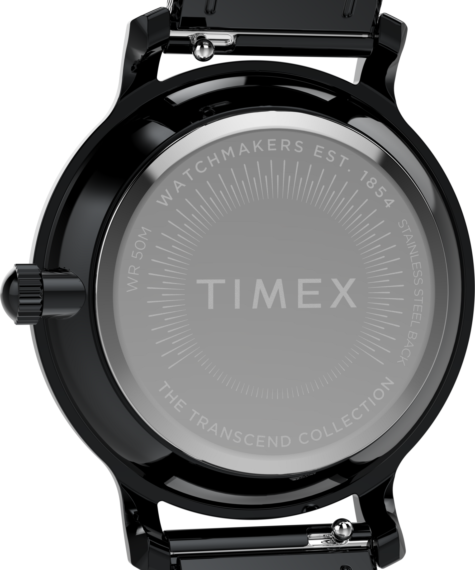 Timex Quarzuhr »TRANSCEND« Armbanduhr, Damenuhr, Edelstahlarmband, analog