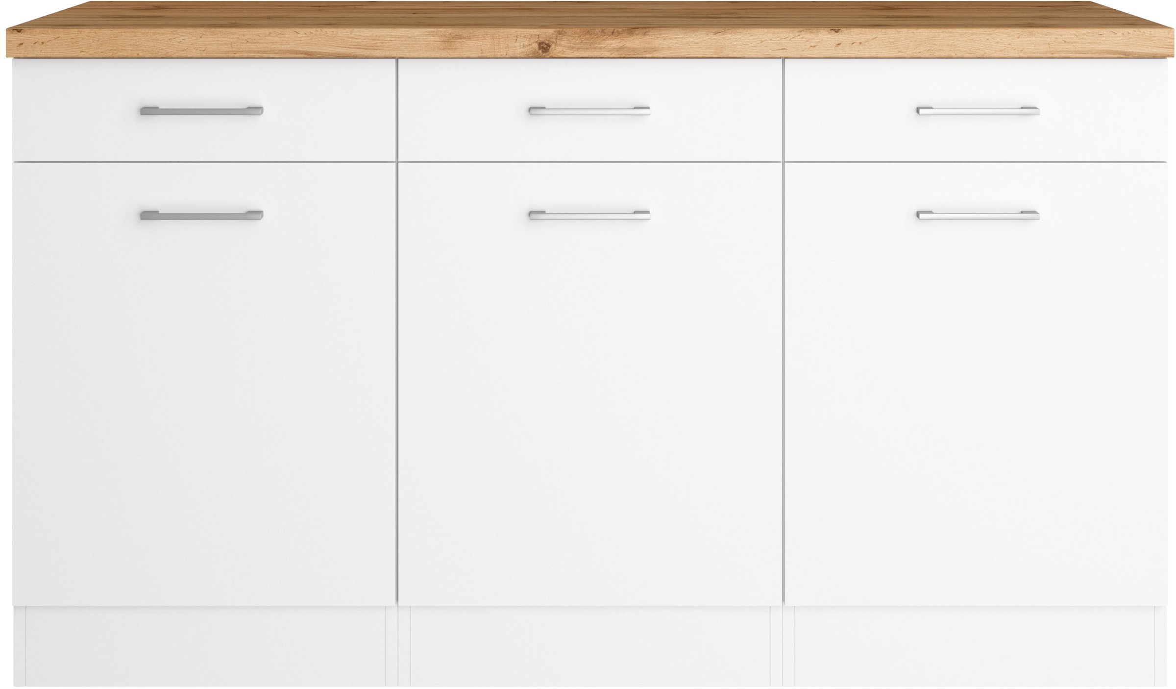 KOCHSTATION Unterschrank »KS-Milan« Unterschrank 150 cm, matte oder hochglänzende Fronten