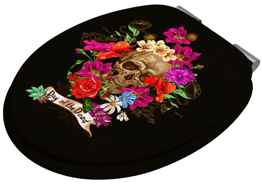 Sanilo WC-Sitz »Day of the Dead« mit Absenkautomatik