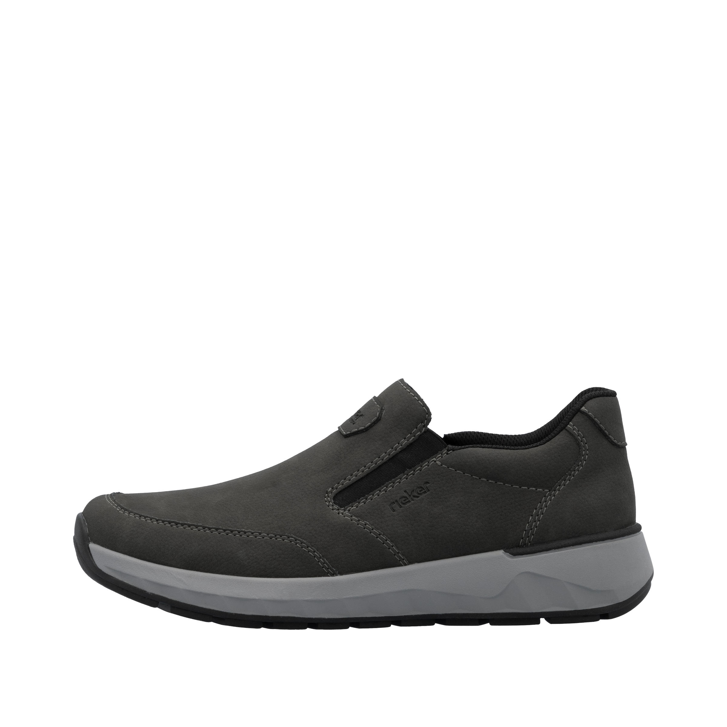 Rieker Slipper, Schlupfschuh, Halbschuh, Slip-on Sneaker mit Ziernähte