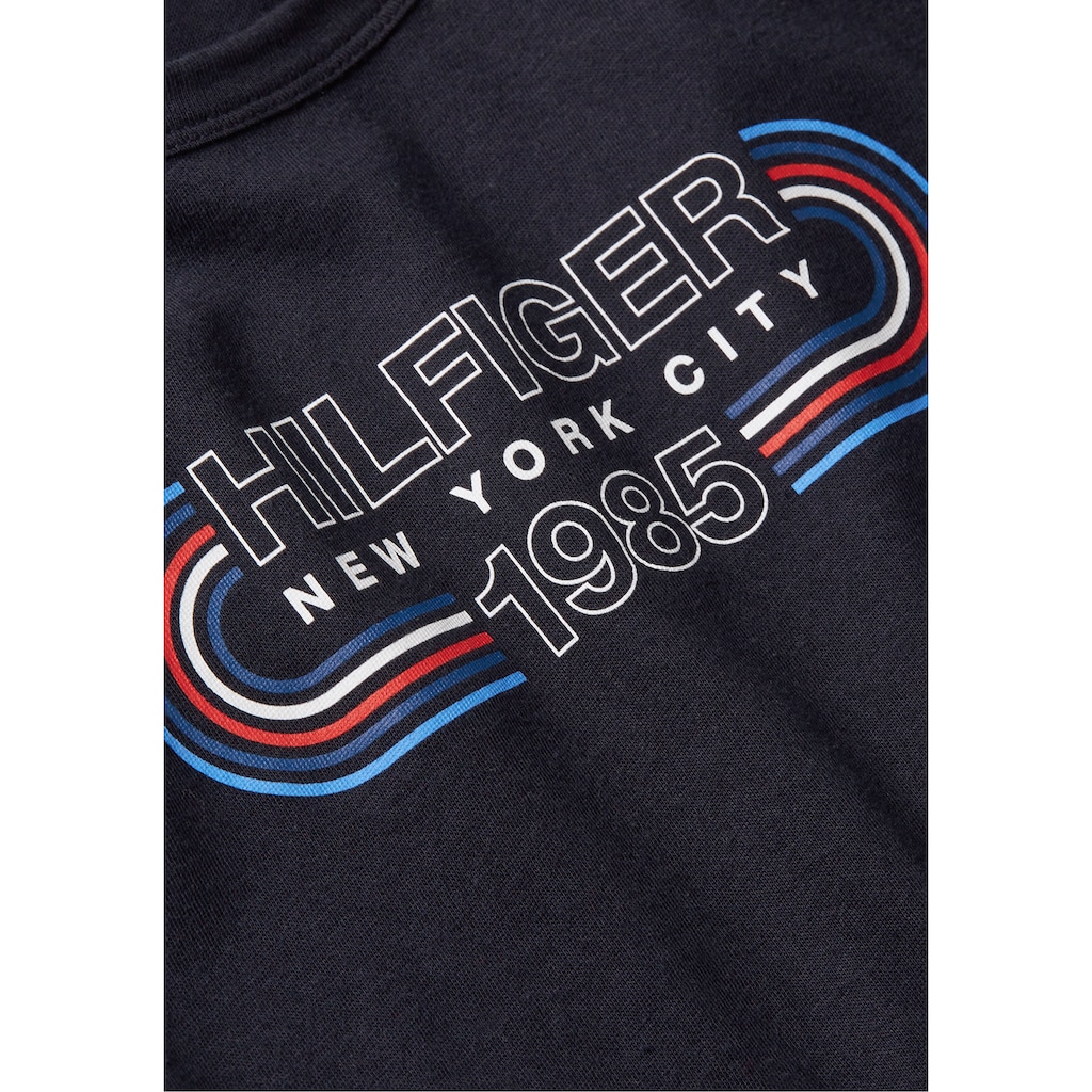 Tommy Hilfiger T-Shirt »SLIM TRACK HILFIGER C-NK SS«