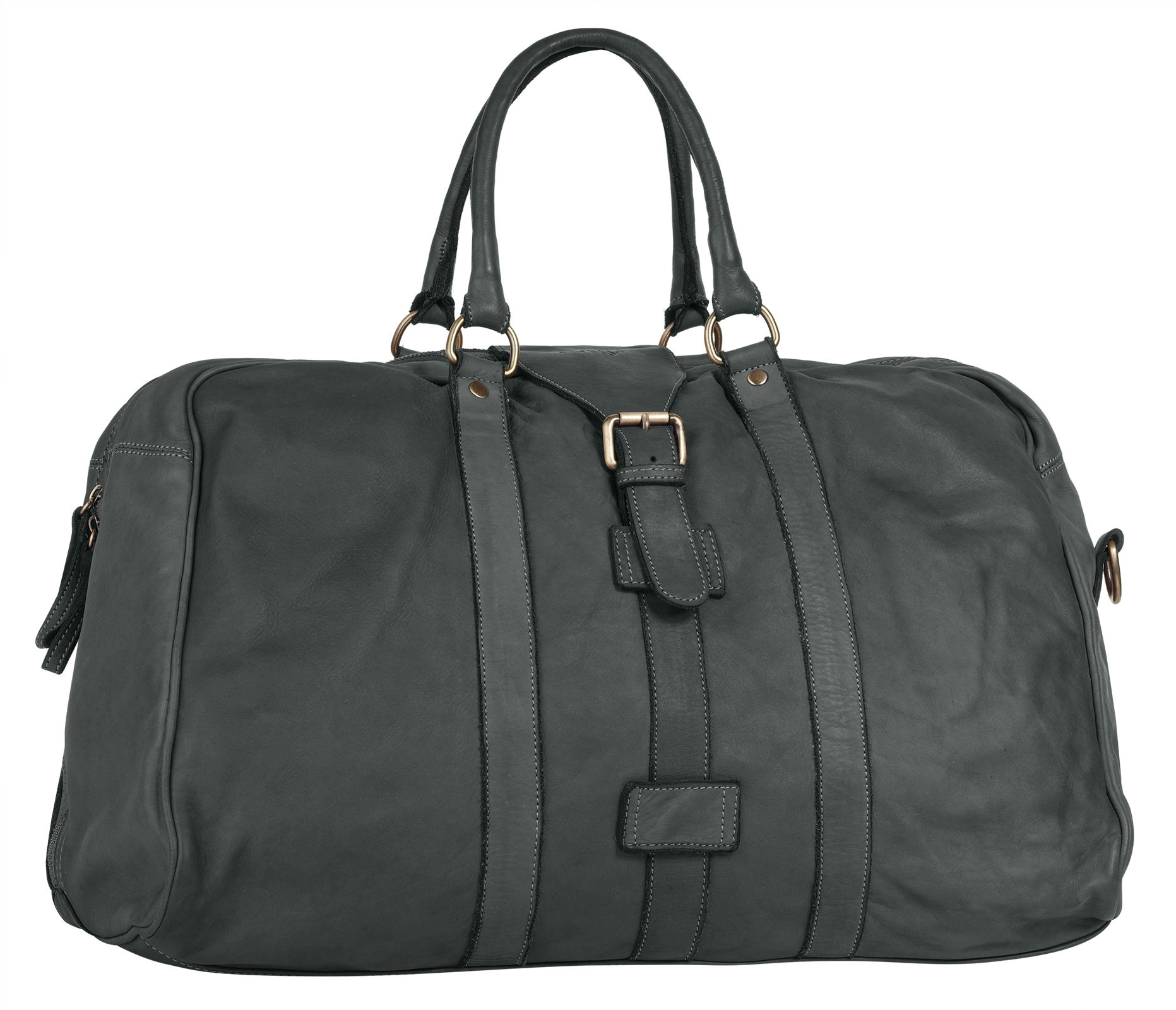 forty° Reisetasche, echt Leder, Made in Italy