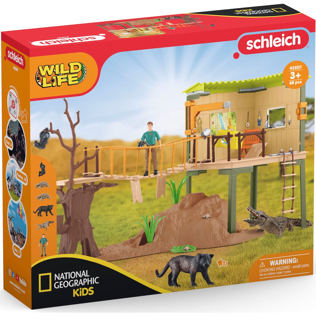 Schleich® Spielwelt »WILD LIFE, Abenteuerstation (42507)«