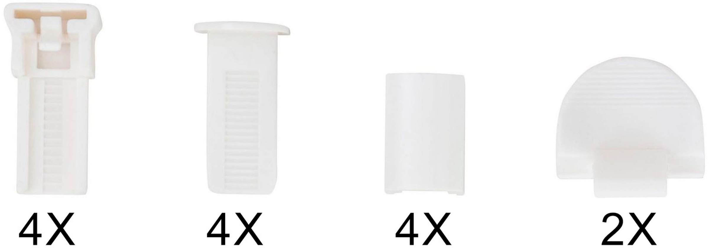 my home Plissee »MINNA«, Lichtschutz, ohne Bohren, verspannt, im Fixmaß mit Floralem Print, Klemmträger NEUHEIT!