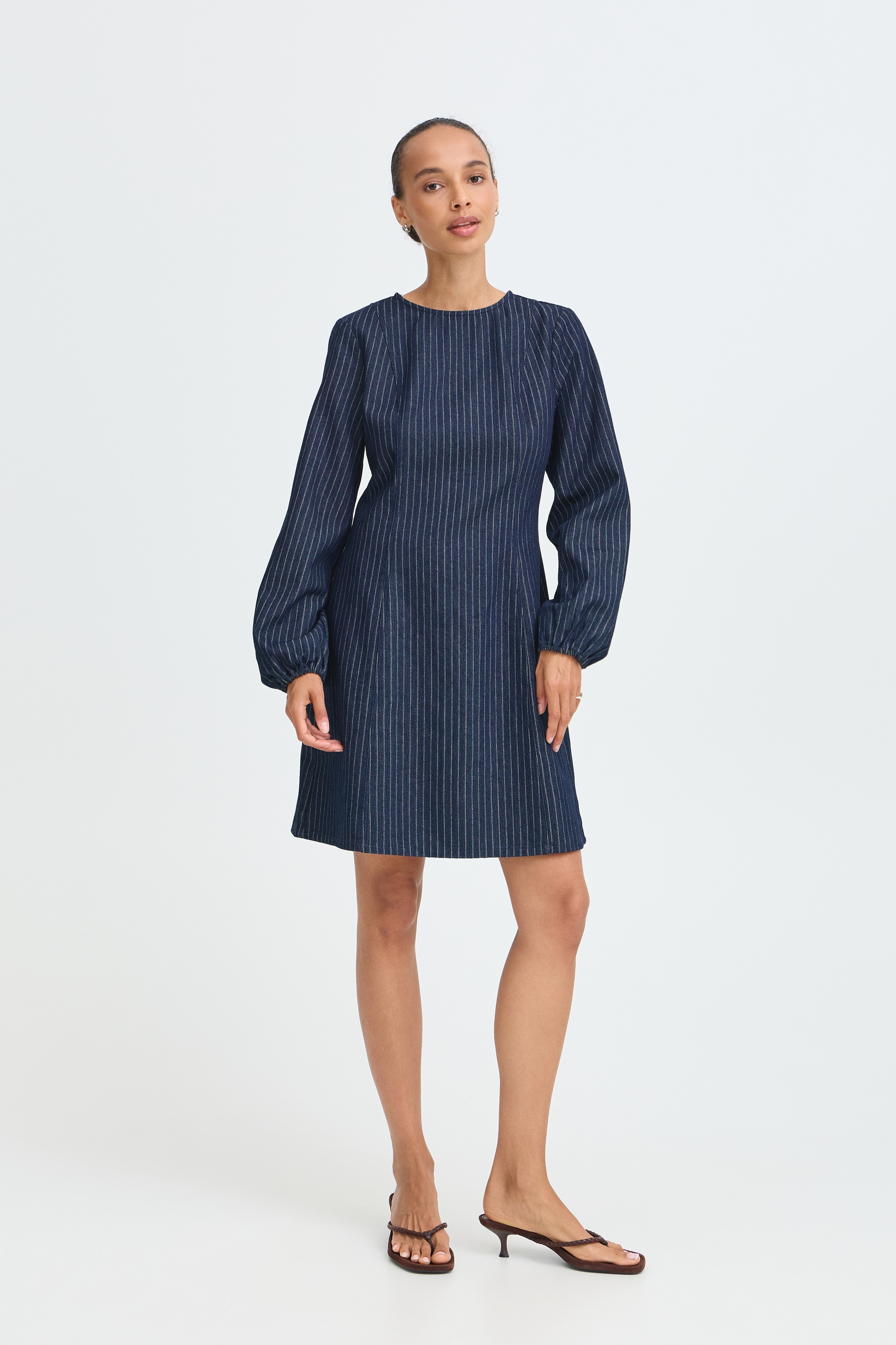 b.young Jeanskleid »Damen Denimkleid BYXKINLEY«