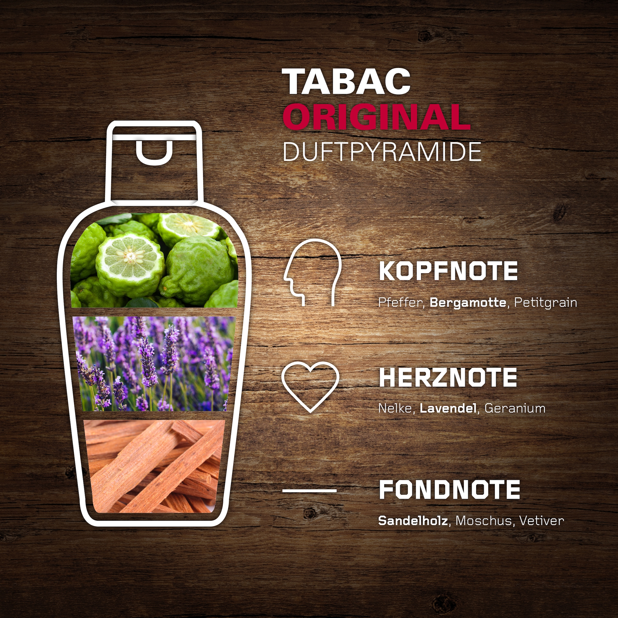 Tabac Original Hautreinigungs-Set, (Spar-Set, 3 tlg., 3x 200ml)