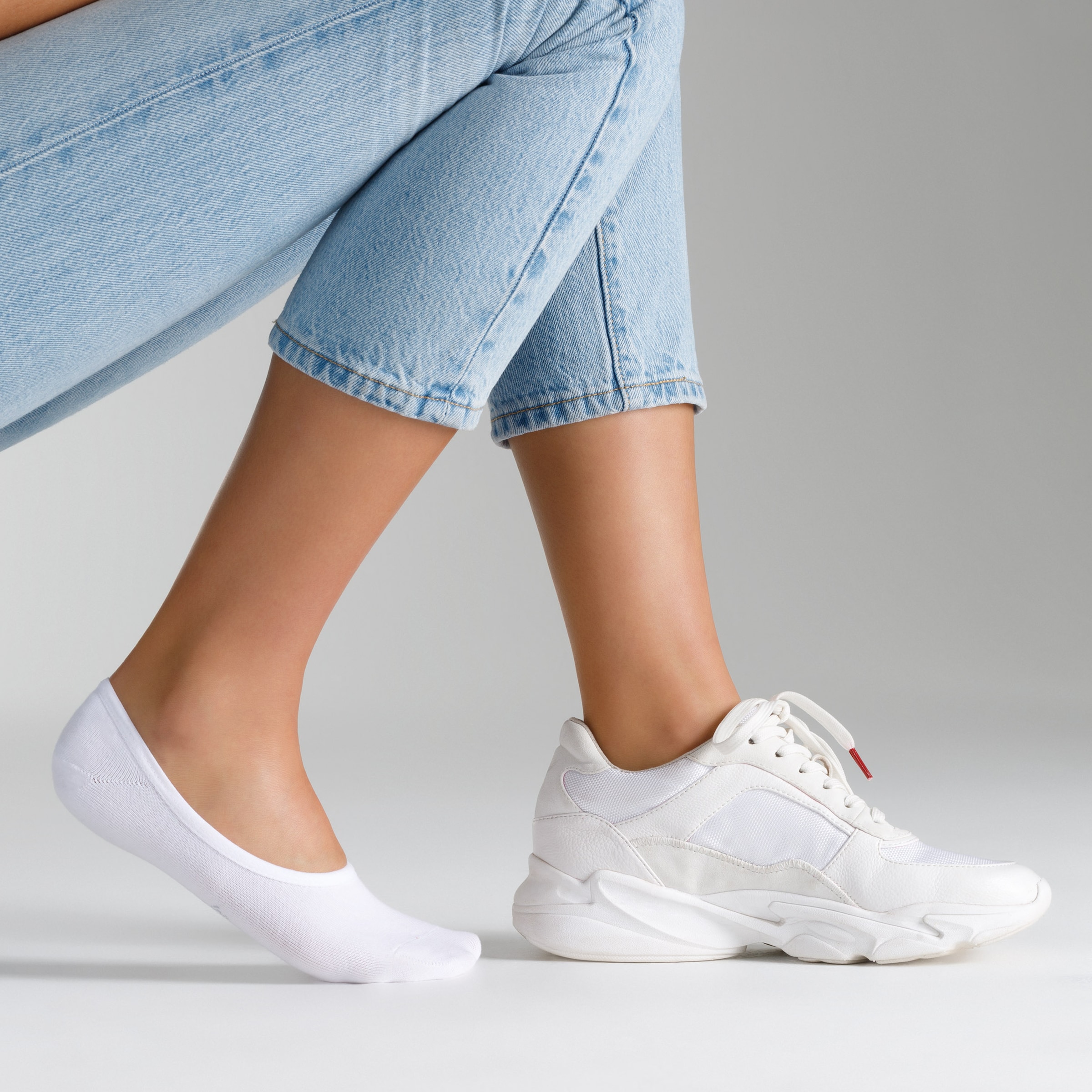 s.Oliver Füßlinge »essentials« 6 Paar tlg. mit rutschfester Silikonschicht