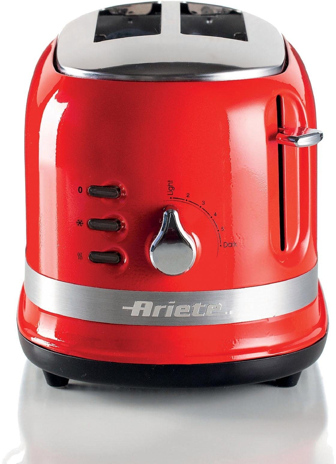 Ariete Toaster »moderna 149«, 2 kurze Schlitze, für 2 Scheiben, 815 W