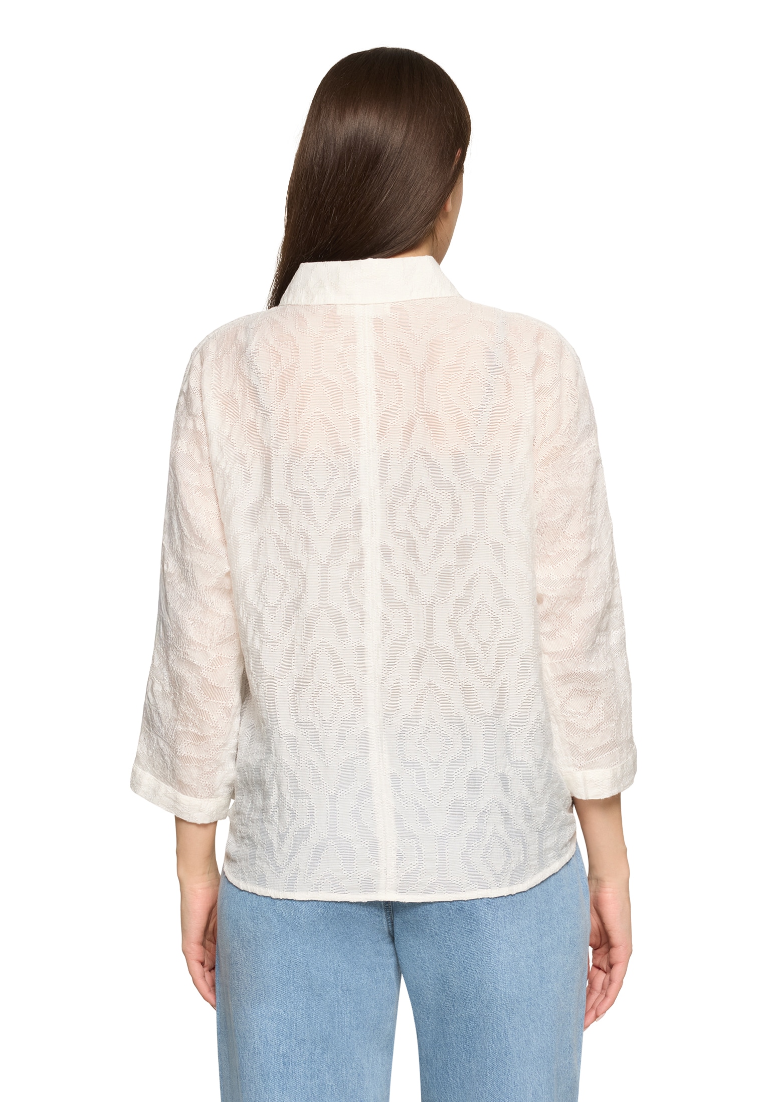 Cartoon Klassische Bluse »Oversize-Bluse mit Kragen«