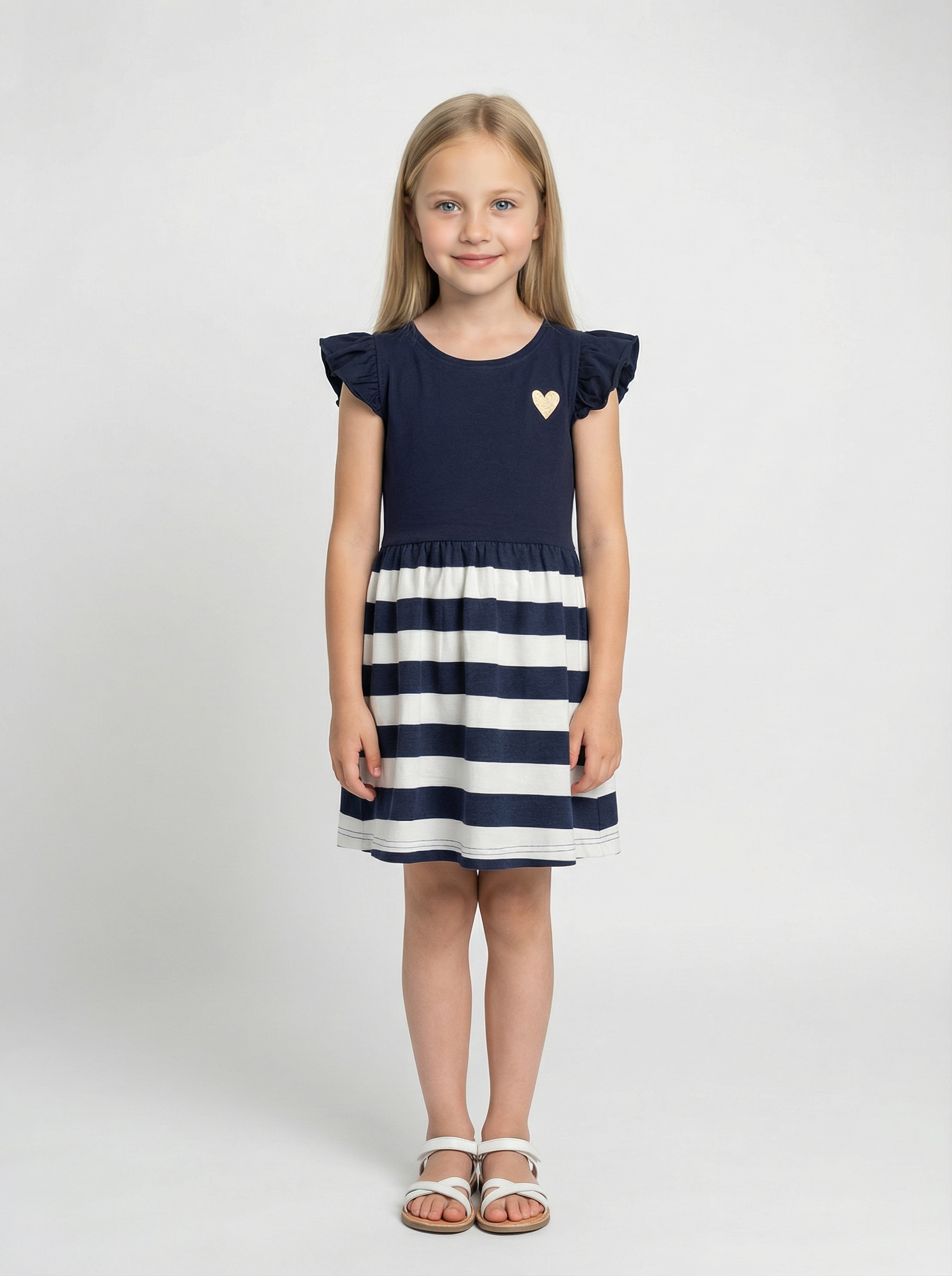 Blue Seven Jerseykleid »Blue Seven Mädchen Kleid gestreift«