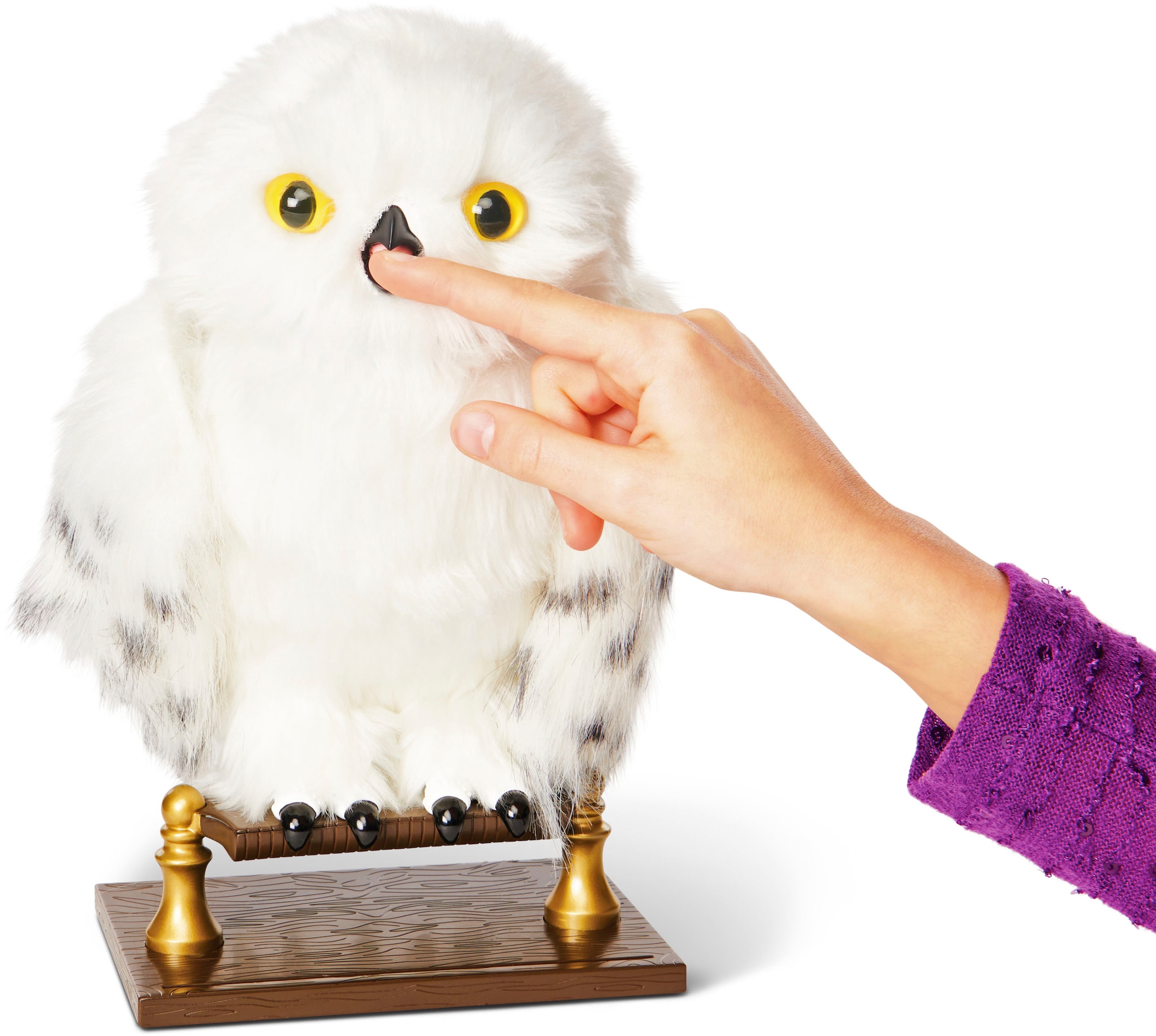 Spin Master Plüschfigur »Wizarding World - Hedwig - Interaktive Eule«, mit Geräuschen und Bewegungen
